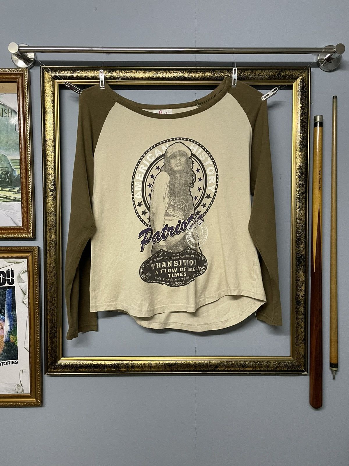 Hysteric Glamour Vintage 90s Japan Designer Paleo2 American History Girl Tee Size US S / EU 44-46 / 1 - 1 Thumbnail