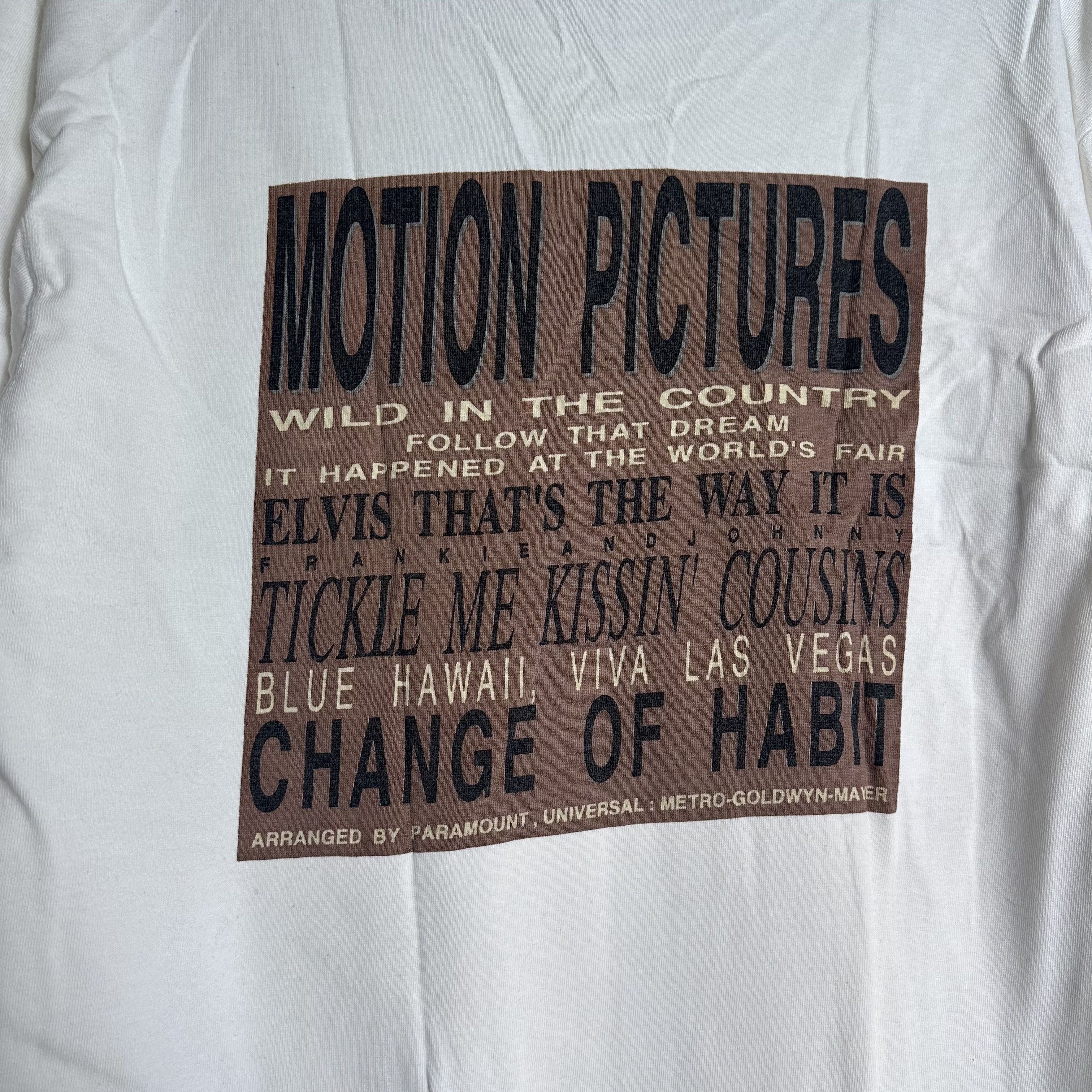 Vintage 🔥RARE🔥Vintage Elvis Presley Motion Picture L/Sleeve Tshirt Size US M / EU 48-50 / 2 - 4 Thumbnail