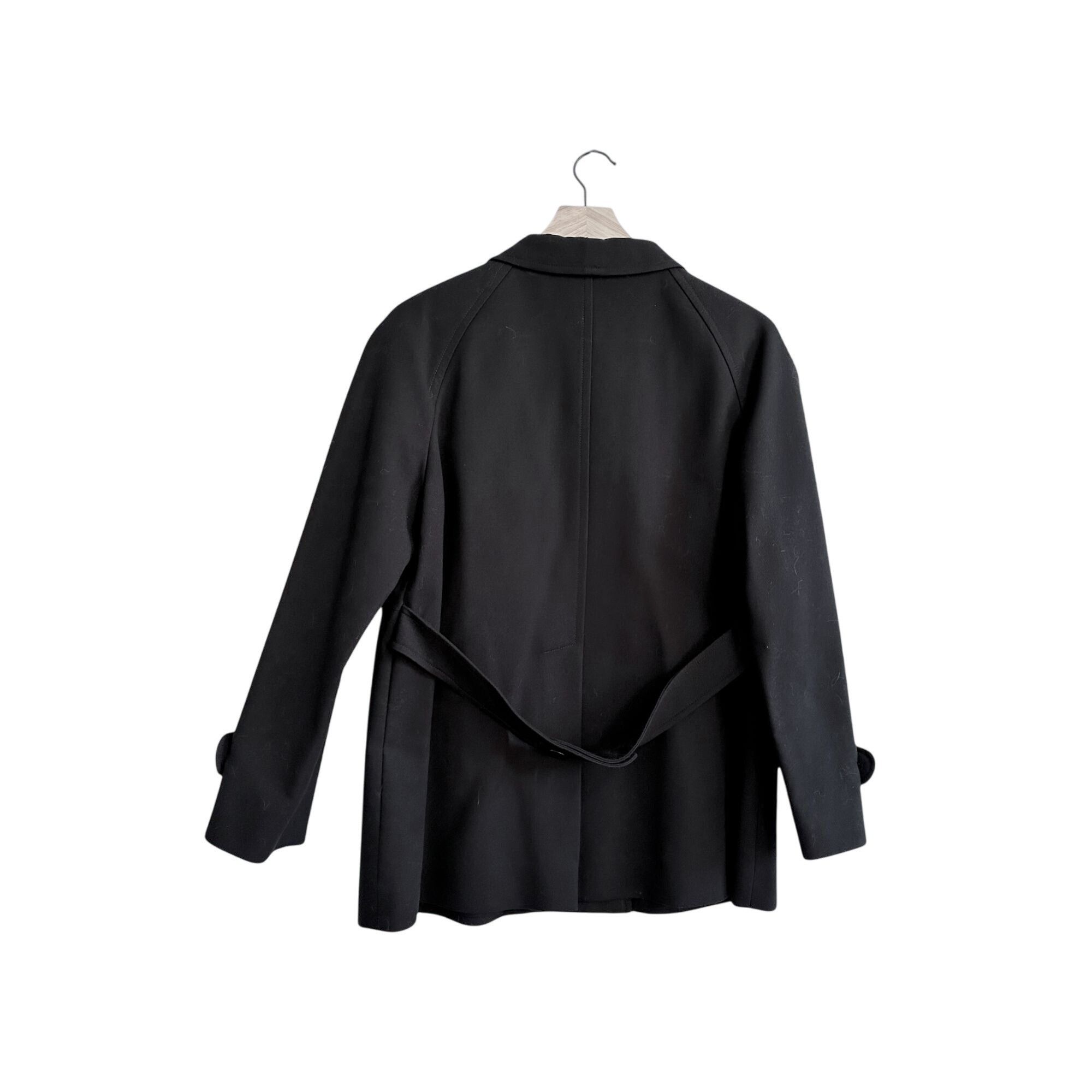 See by Chloe See by Chloe Black Cotton Pea Coat/Jacket, Size US10/Italy 4 Size L / US 10 / IT 46 - 3 Thumbnail