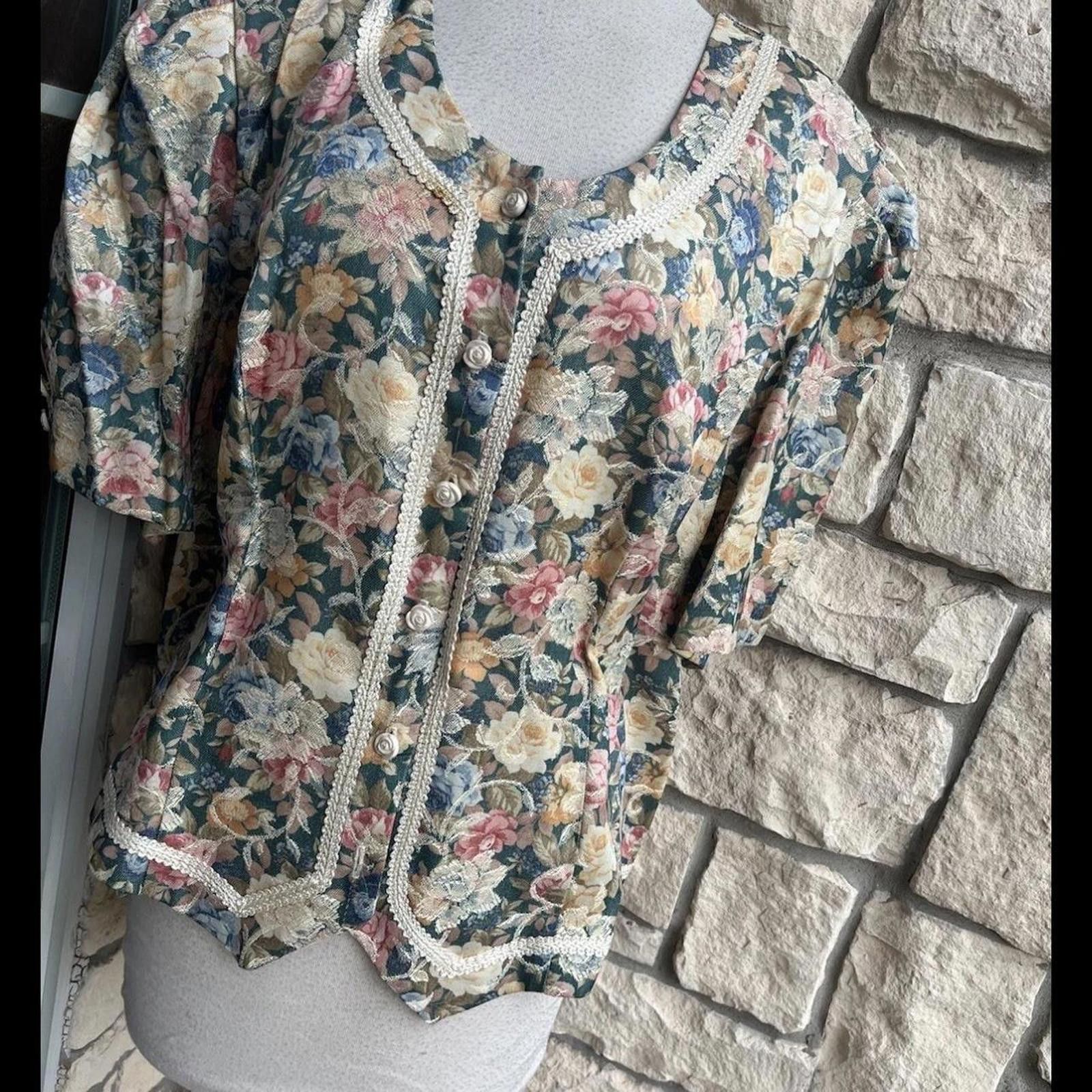 Other VGUC Tracy Richards Suit Jacket Vintage Size xl Size L / US 10 / IT 46 - 2 Thumbnail
