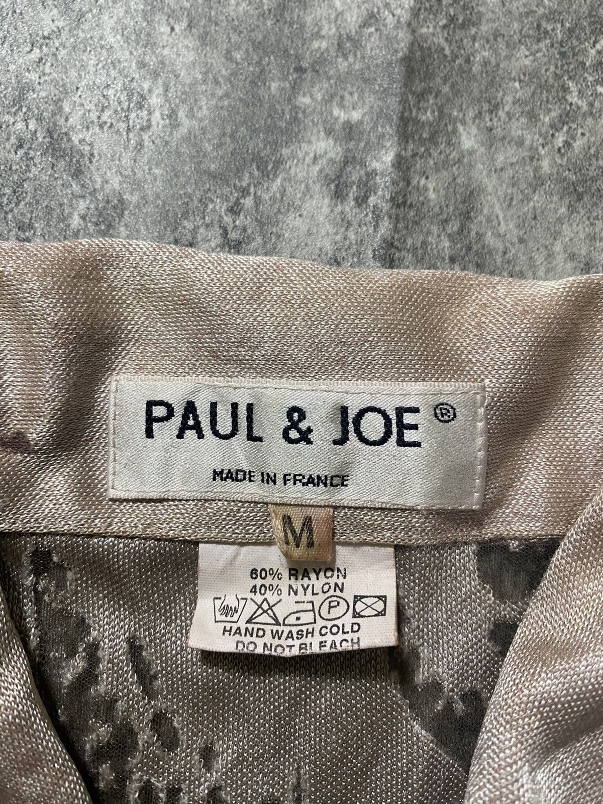 Designer × Paul & Joe Vintage Paul & Joe Rayon Shirt Size US M / EU 48-50 / 2 - 6 Thumbnail