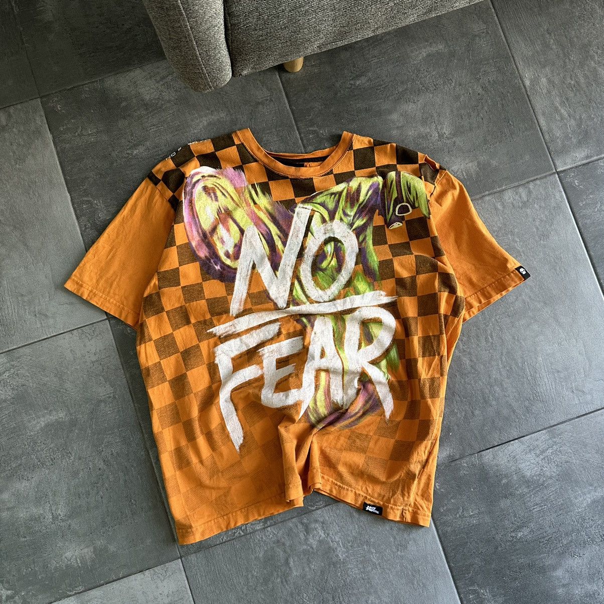 No Fear × Vintage Vintage Japanese Style No Fear T-shirts Moto Distressed Y2K Size US XXL / EU 58 / 5 - 4 Thumbnail