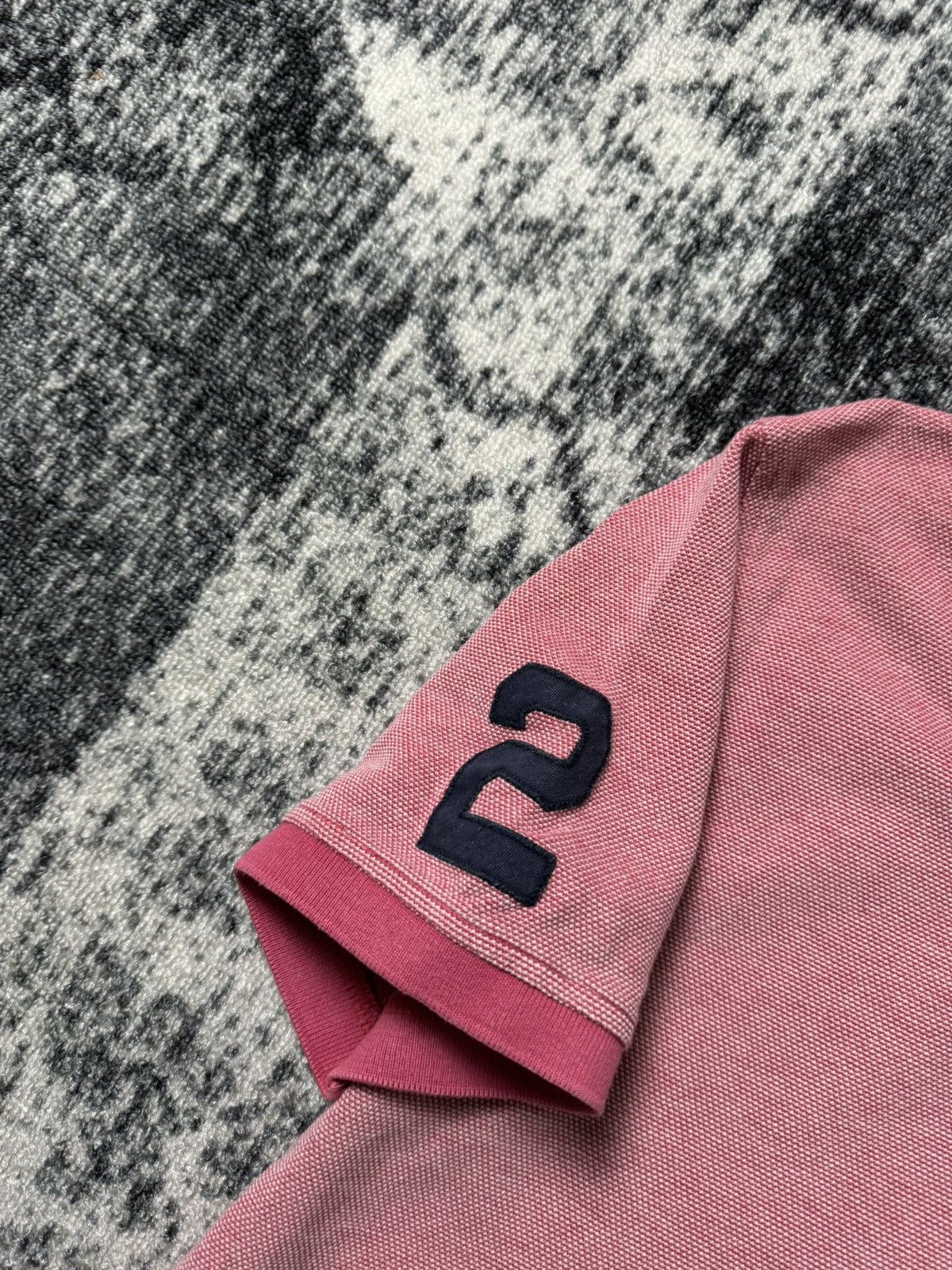 Tommy Hilfiger Vintage Tommy Hilfiger Polo Shirt Rugby Pink Size US M / EU 48-50 / 2 - 4 Thumbnail