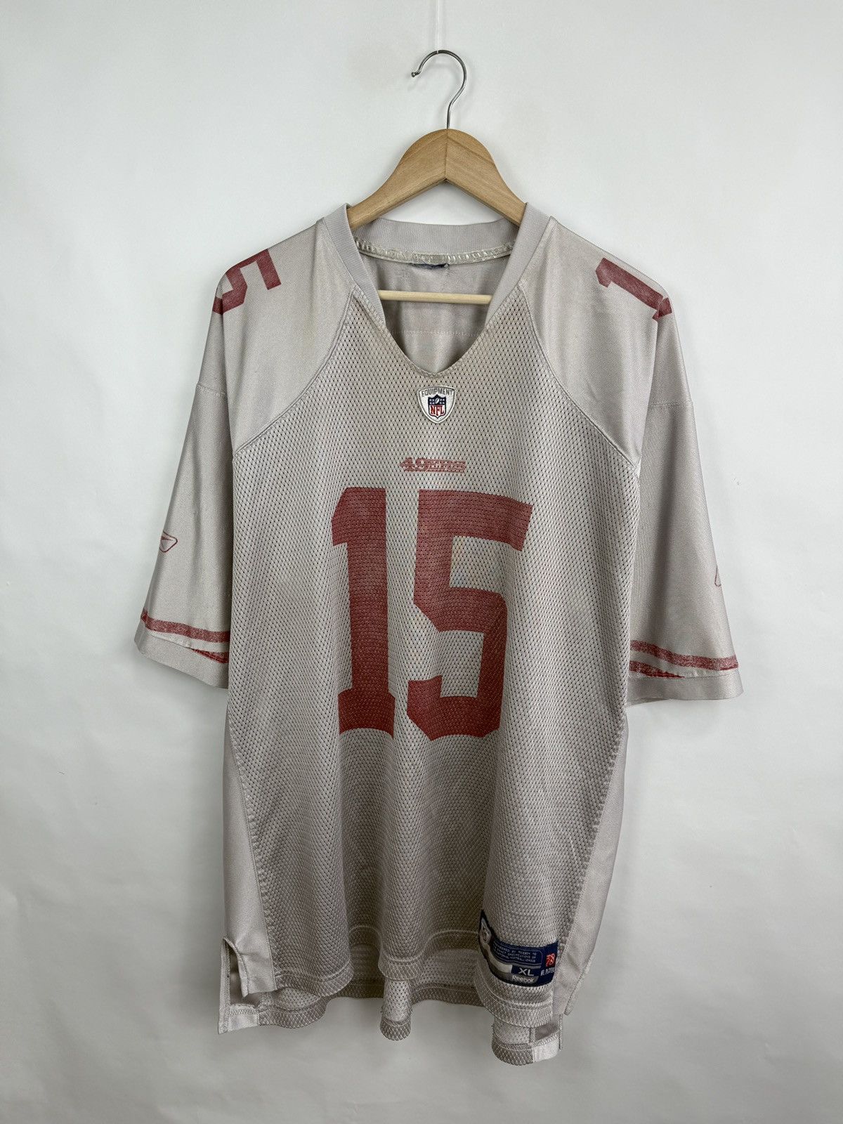 Reebok 🇺🇸 Vtg Reebok Michael Crabtree San Francisco 49ERS Football Size US XL / EU 56 / 4 - 4 Thumbnail
