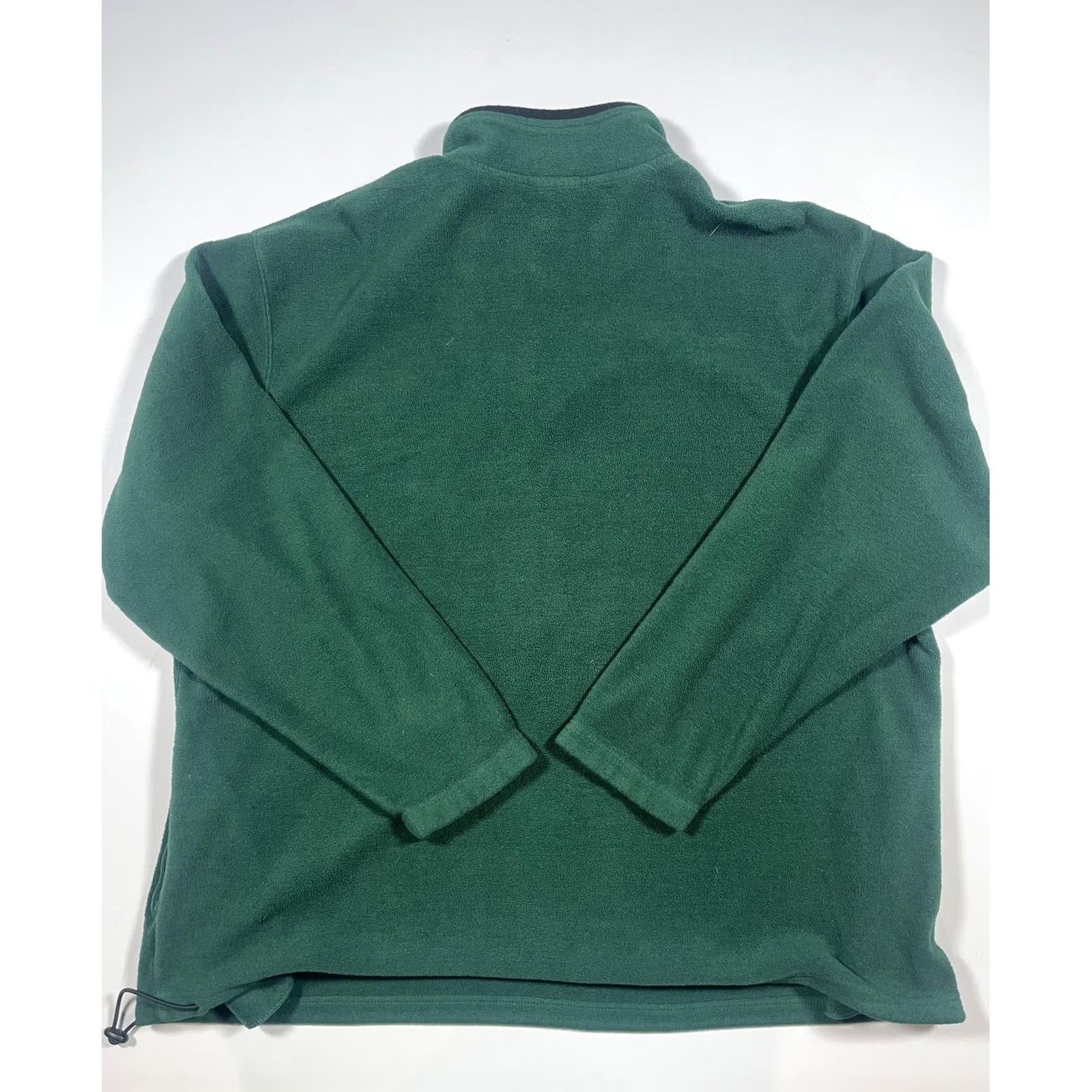 Disney Disney Walt Disney World Mickey Fleece Jacket Mens 2XL Green 1/4 Zip Pullover Size US XXL / EU 58 / 5 - 2 Thumbnail