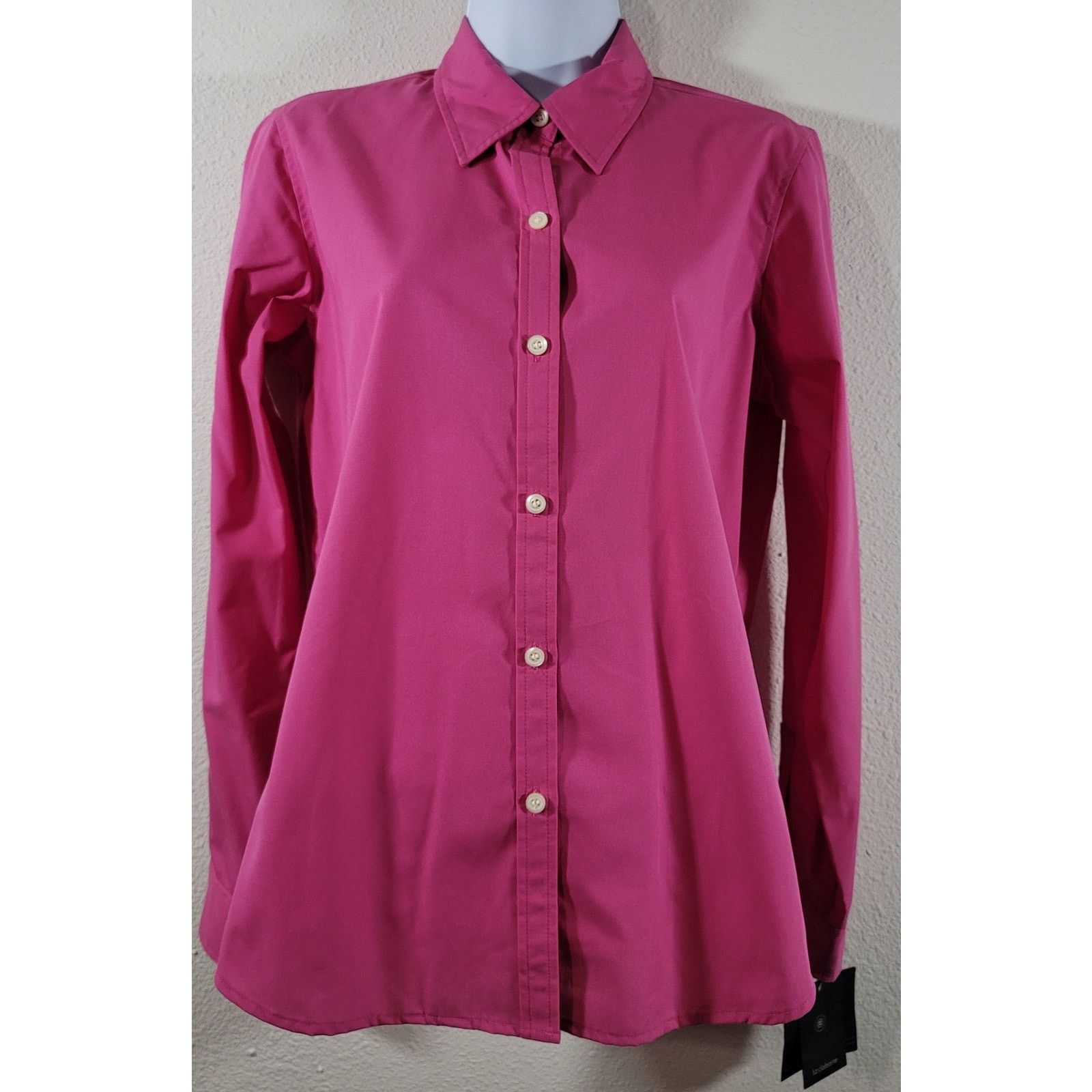 Other Liz Claiborne Pink Button Up Top 4 Lightweight New With Tags Size S / US 4 / IT 40 - 1 Thumbnail