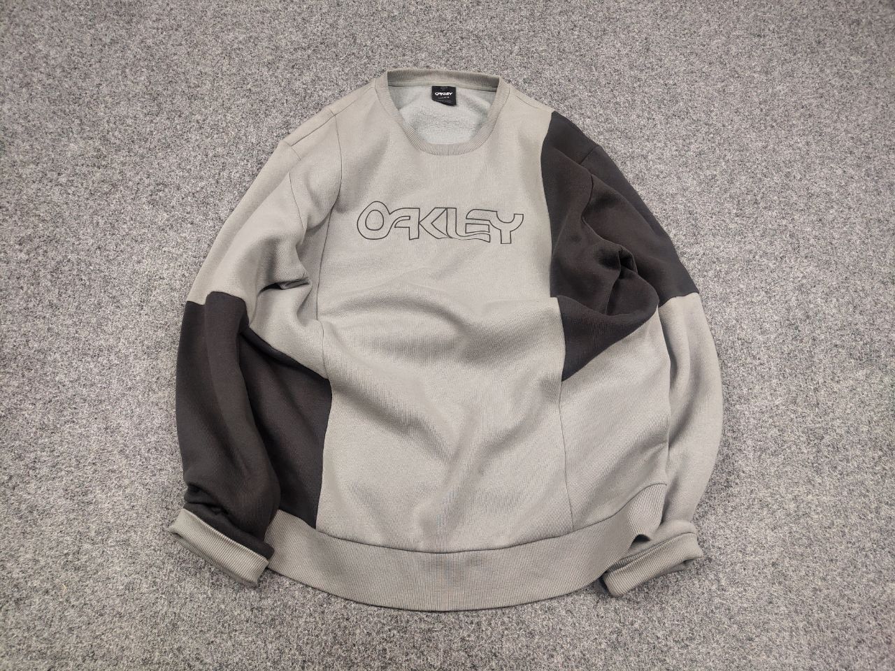 Oakley Oakley Logo combined Crew Check Sweatshirt Vintage Style Size US M / EU 48-50 / 2 - 2 Thumbnail