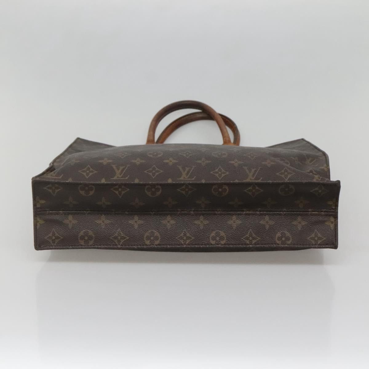 Louis Vuitton LOUIS VUITTON Monogram Sac Plat Hand Bag M51140 Size ONE SIZE - 9 Thumbnail