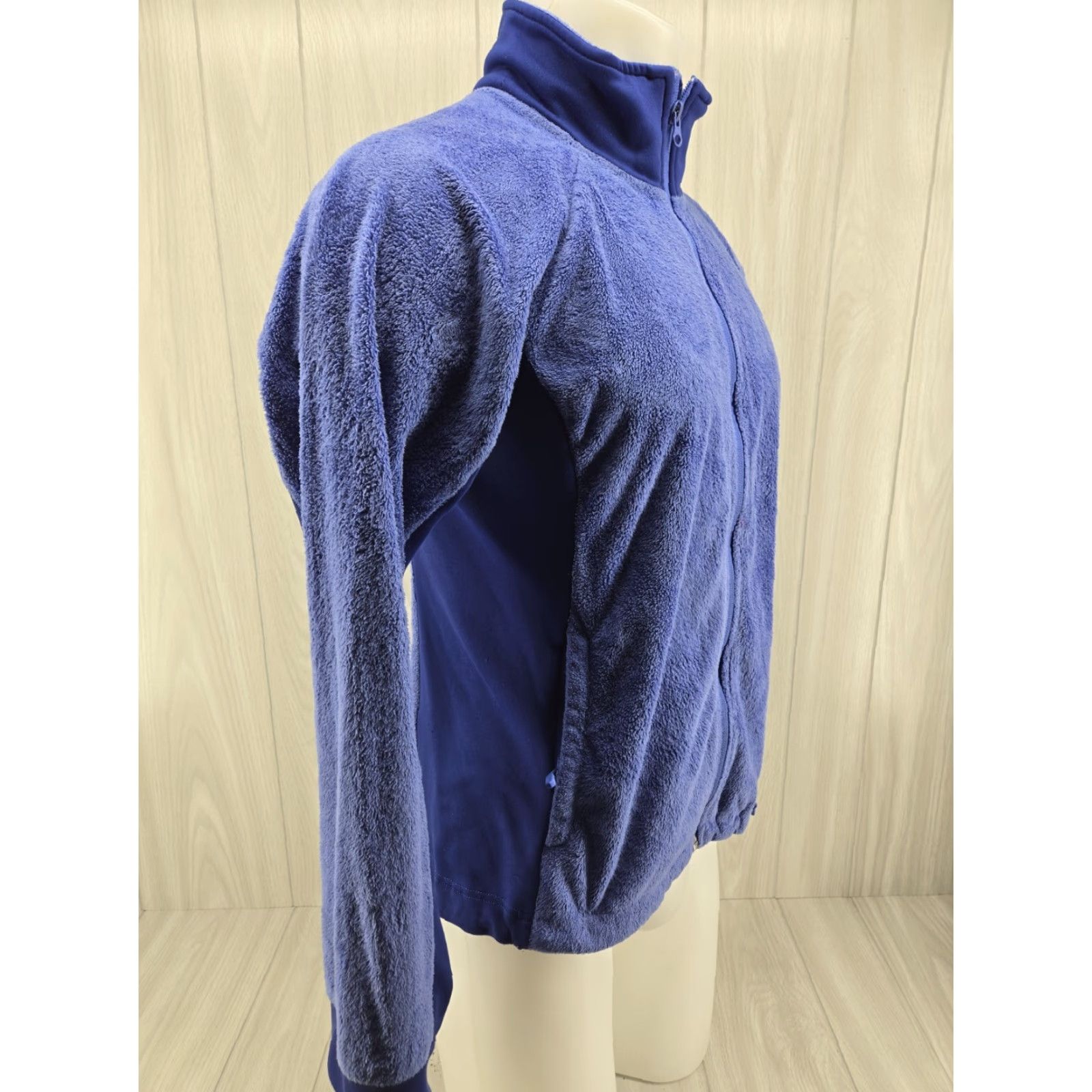 Mountain Hardwear Mountain Hardwear Full Zip Jacket Womens Medium Monkey Fleece Zip Pockets Blue Shirt/Outerwear Size M / US 6-8 / IT 42-44 - 6 Thumbnail