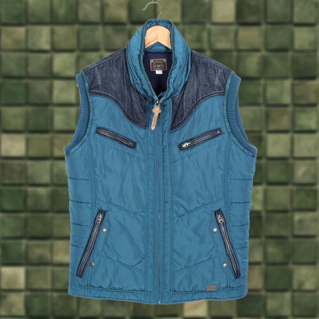 Diesel DIESEL Gilet Vest Jacket Bodywarmer Men L MS6397 Size US L / EU 52-54 / 3 - 1 Thumbnail