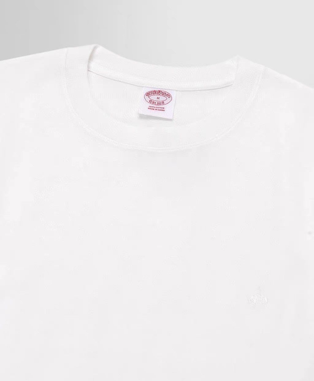 Brooks Brothers Brooks Brothers Smooth Cotton Crew Neck T-Shirt。Ｑ22 Size US XS / EU 42 / 0 - 4 Thumbnail