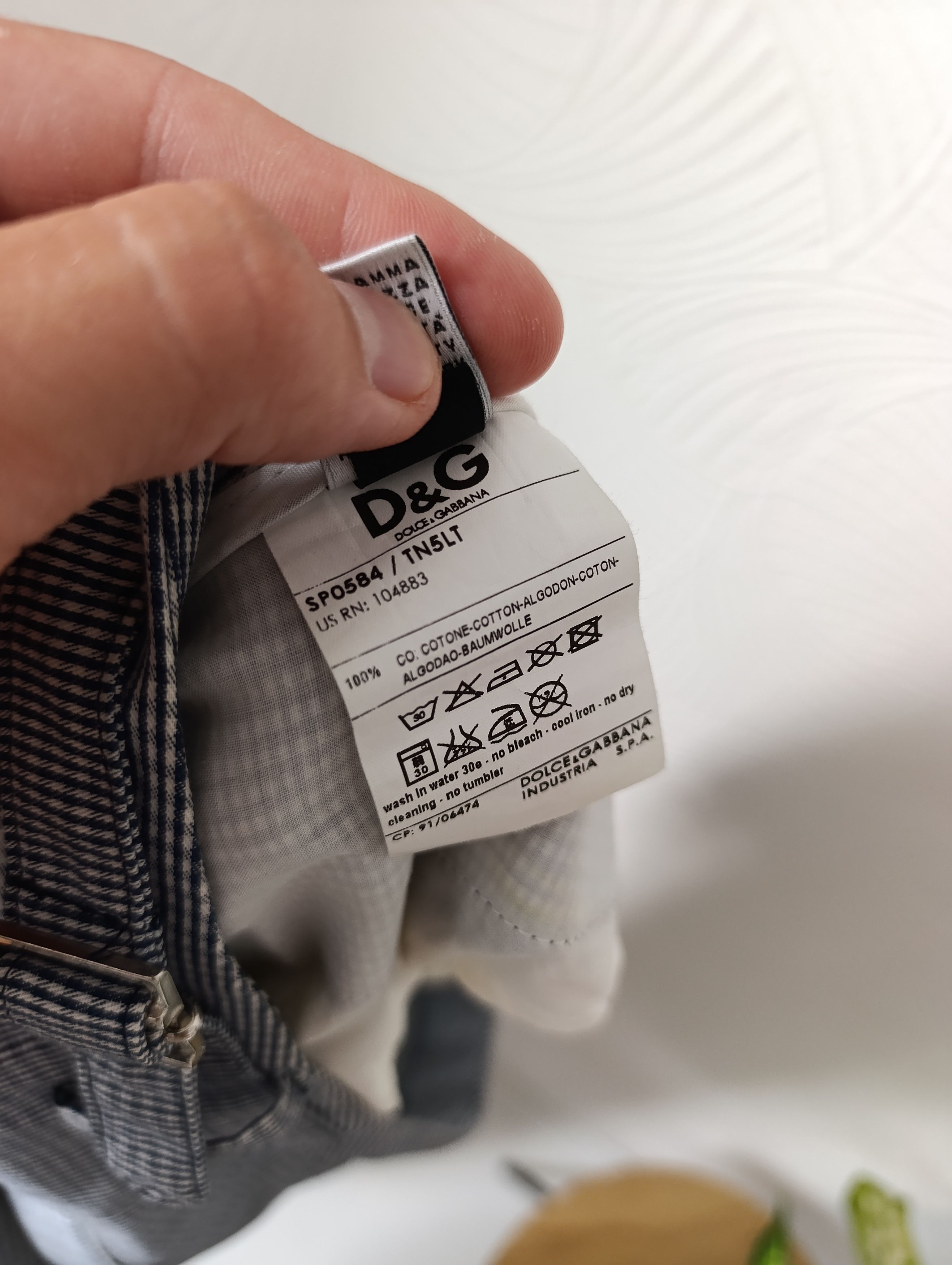 Dolce & Gabbana DOLCE GABBANA WOMENS TROUSERS PANTS IN CHECK Size 32" / US 10 / IT 46 - 22 Thumbnail
