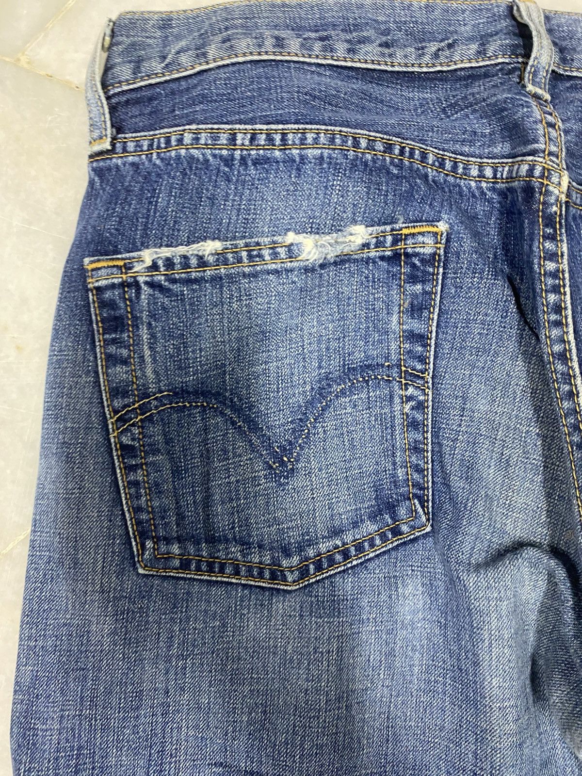 Levi's Size 30x29 Vintage Levis Distressed Jeans Faded Pants Denim Size US 30 / EU 46 - 16 Thumbnail
