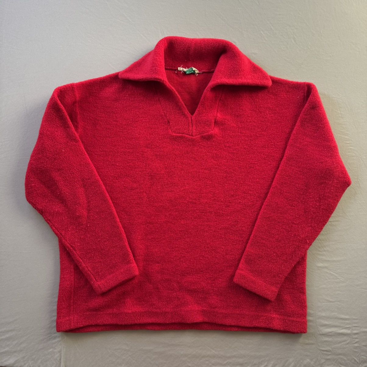 Abercrombie & Fitch Vintage 1950s Abercrombie & Fitch Johnny Collar Sweater Size US L / EU 52-54 / 3 - 1 Thumbnail