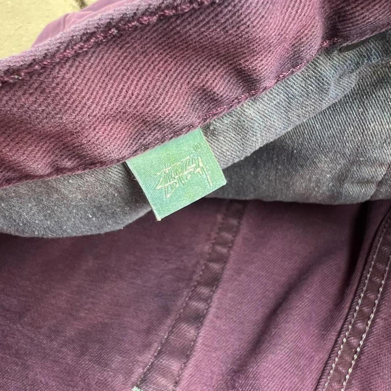 Stussy Double Purple Wash Reworked Stussy Big Ol Jeans Size US 36 / EU 52 - 7 Thumbnail