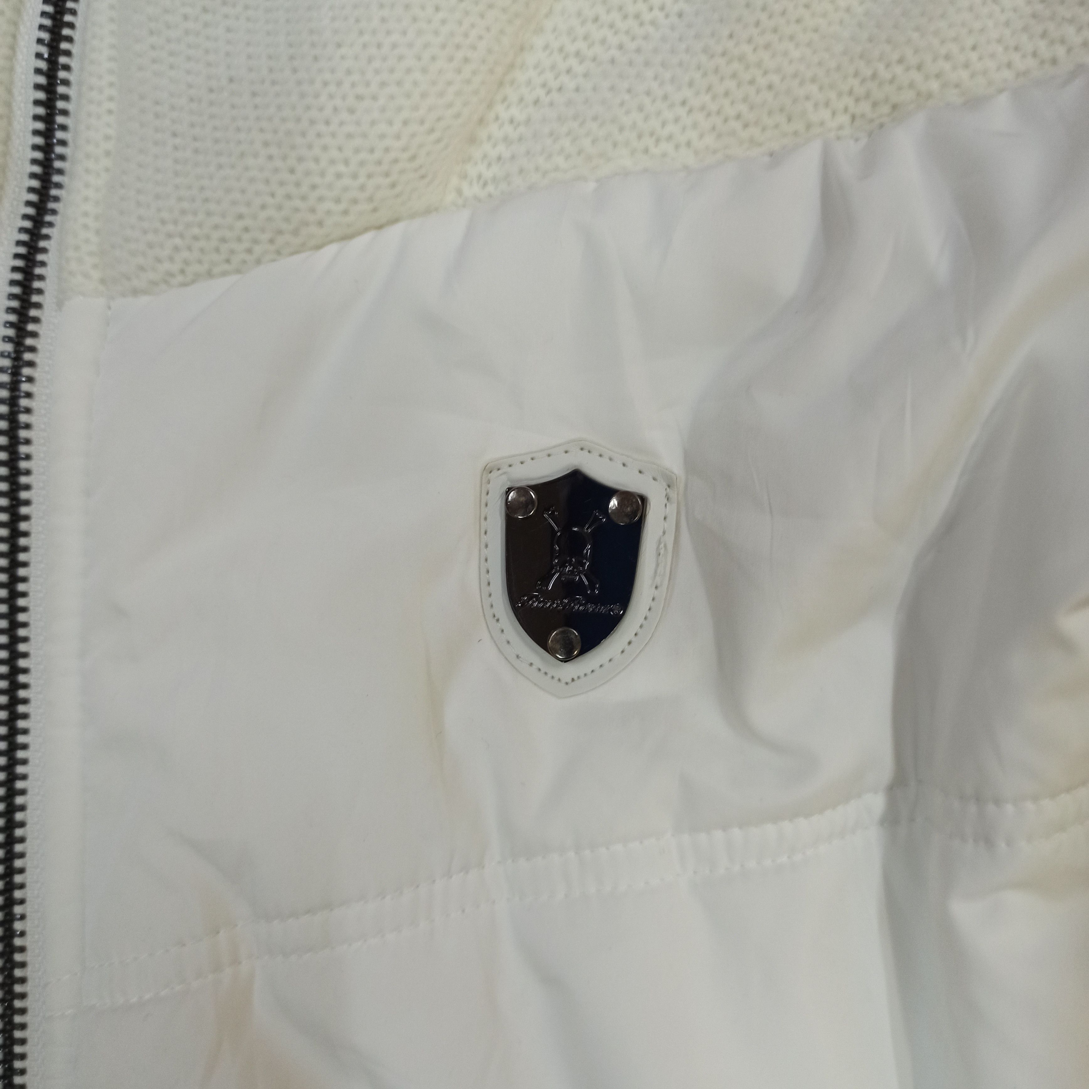 Roen Rat Roen Padded Down Jacket Full White Size US L / EU 52-54 / 3 - 4 Thumbnail