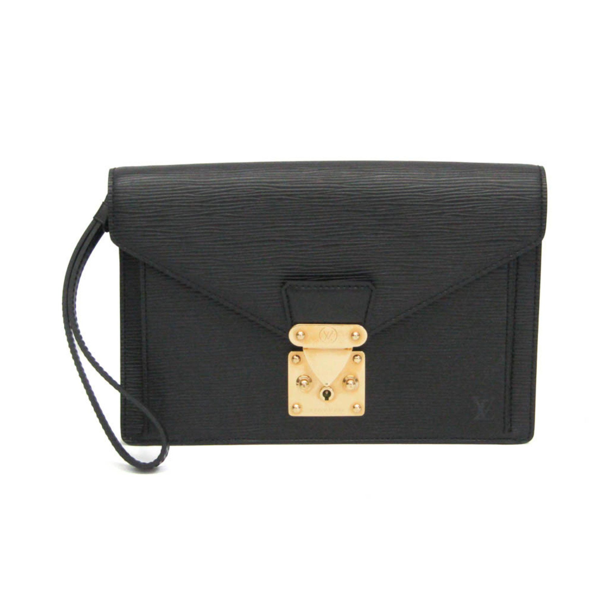 Louis Vuitton Louis Vuitton Epi Pochette Sellier Dragonne M52612 Clutch Bag Noir Size ONE SIZE - 1 Thumbnail