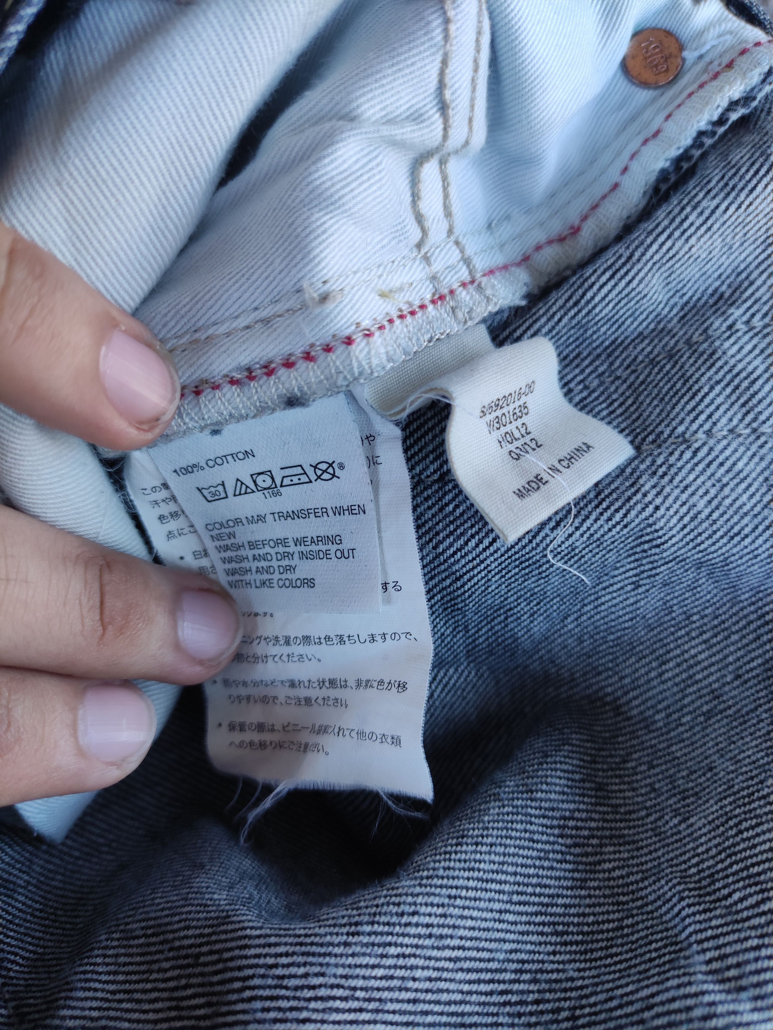 Gap Vintage Gap Jean Distressed Faded Denim Pants Size US 32 / EU 48 - 7 Thumbnail