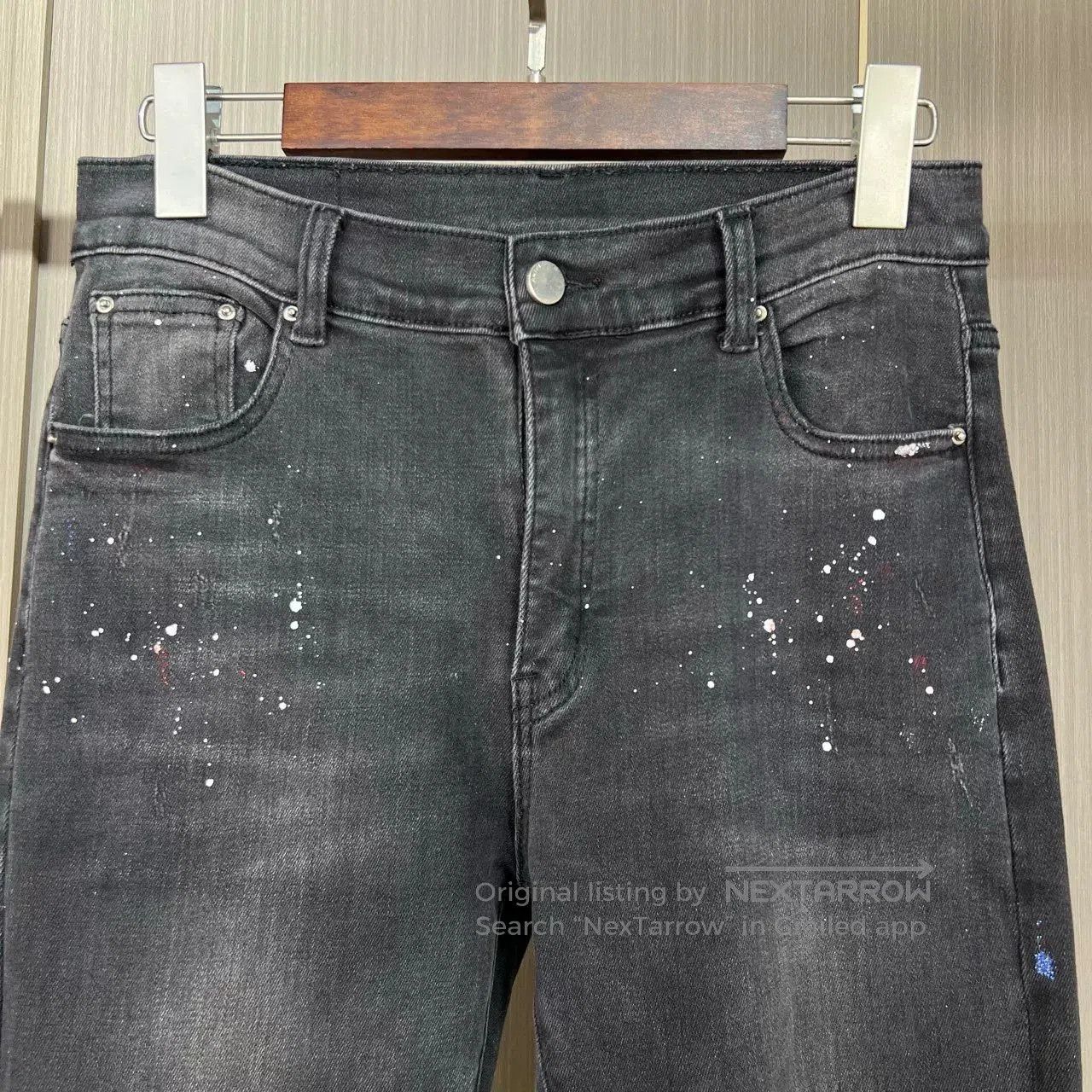 Amiri amiri splatter distressed denim jeans size w28. Size US 28 / EU 44 - 3 Thumbnail