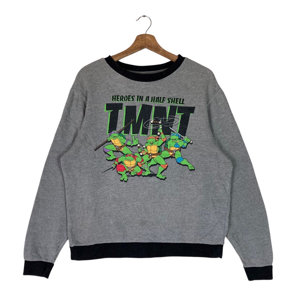 Nickelodeon Vintage Nickelodeon Teenage Mutant Ninja Turtles Pullover Size US M / EU 48-50 / 2 - 1 Thumbnail