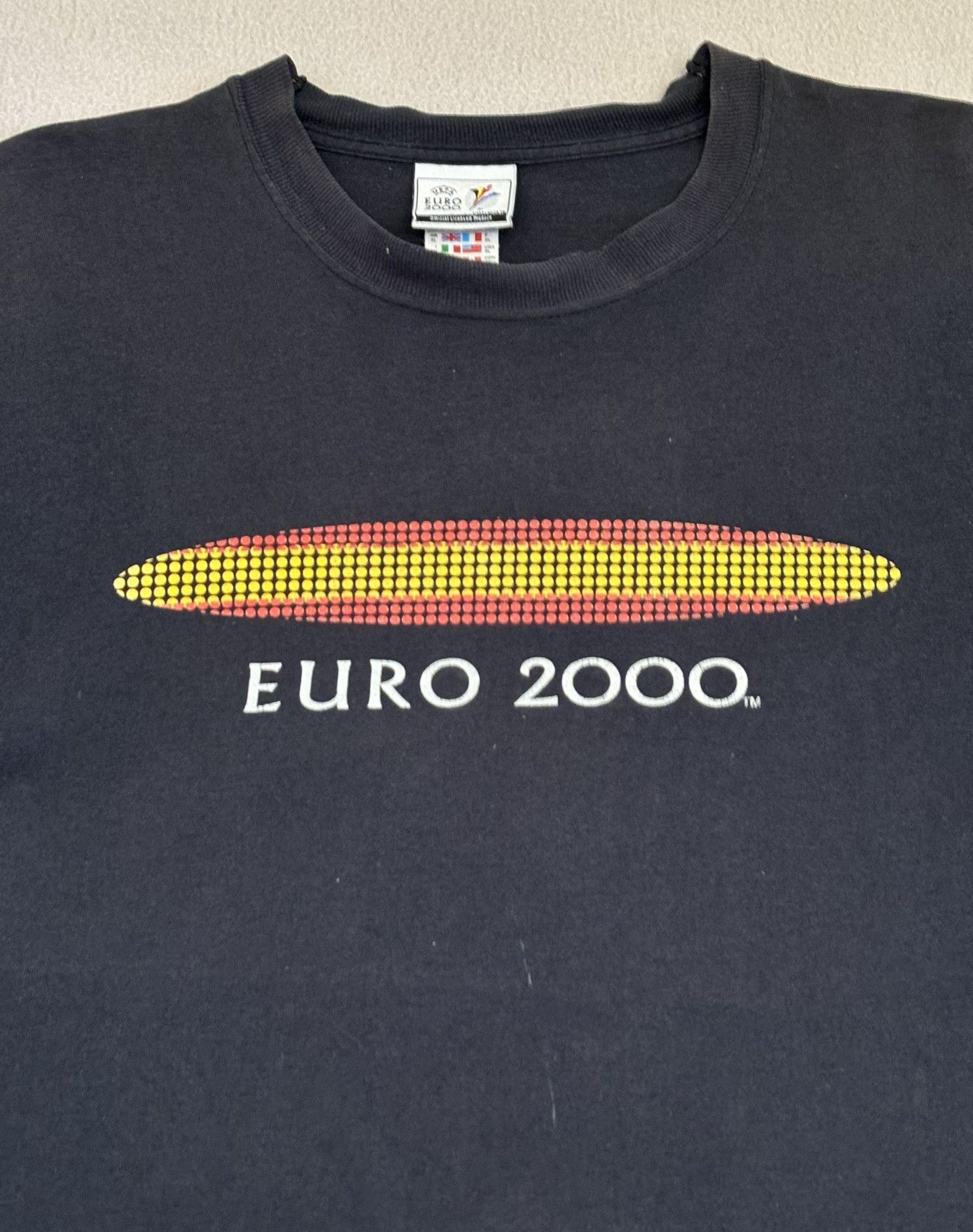 Adidas Spain Euro 2000 Adidas T-shirt Size XL-XXL Size US XXL / EU 58 / 5 - 7 Thumbnail