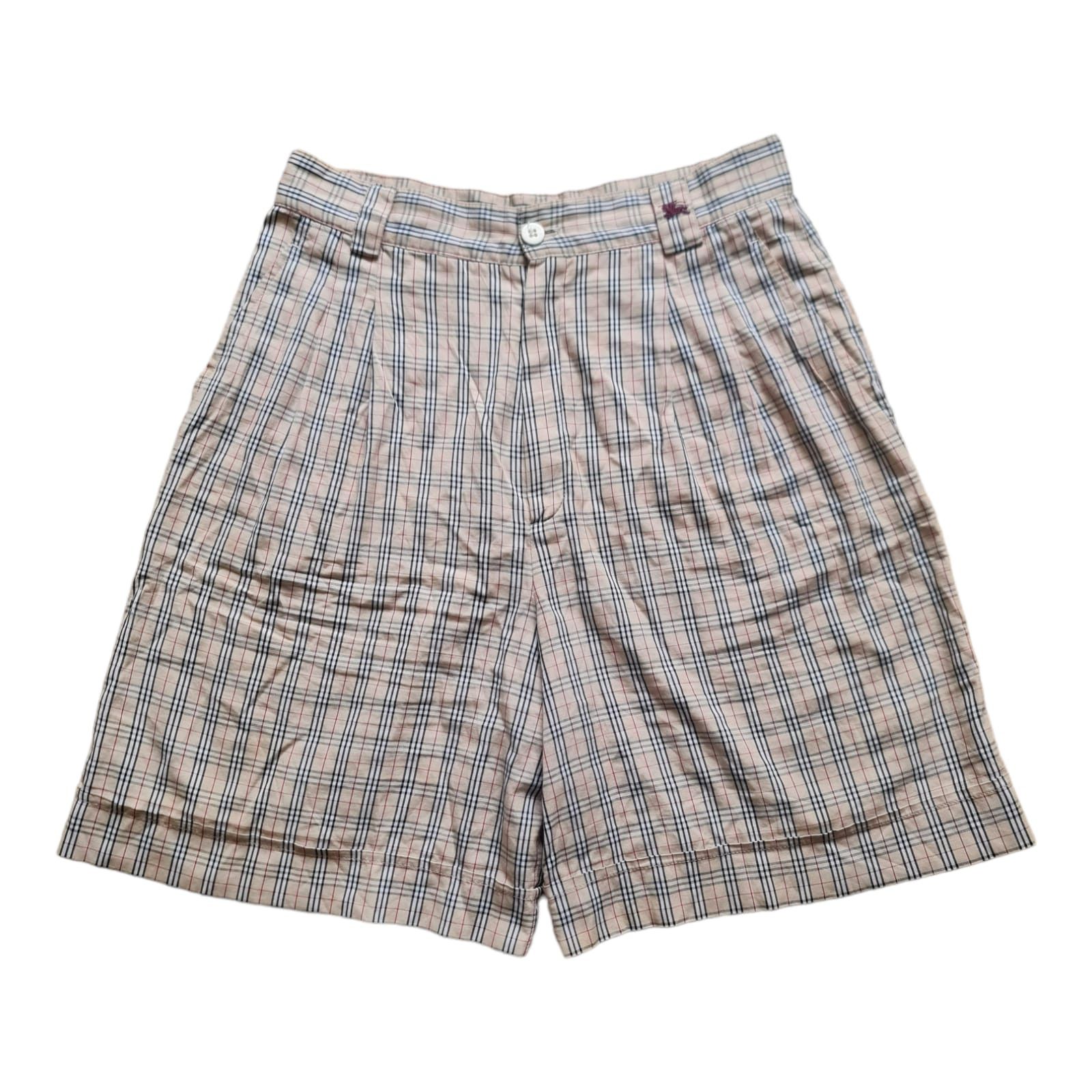 Burberry Vintage Burberry London Men's Short Pant Nova Check Size US 40 / EU 56 - 1 Thumbnail