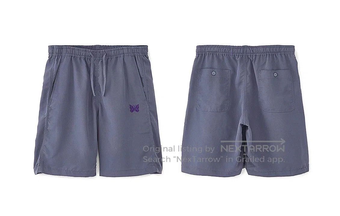 Needles needles basketball shorts smoke purple color. Size US 30 / EU 46 - 2 Thumbnail
