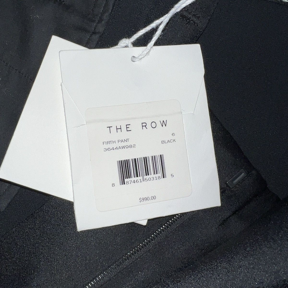 The Row The Row Firth Black Satin Crepe Trousers size 6 Size 28" / US 6 / IT 42 - 5 Thumbnail