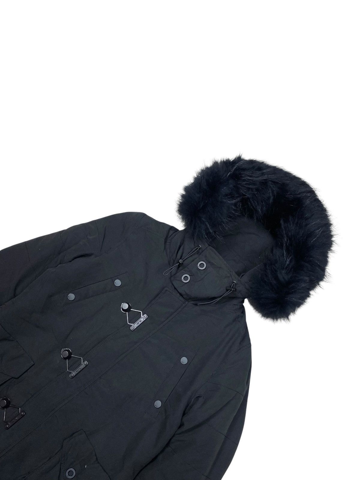 14th Addiction 2000s SLY - Vkei Style Fur Hoodie Jacket Size US M / EU 48-50 / 2 - 6 Thumbnail
