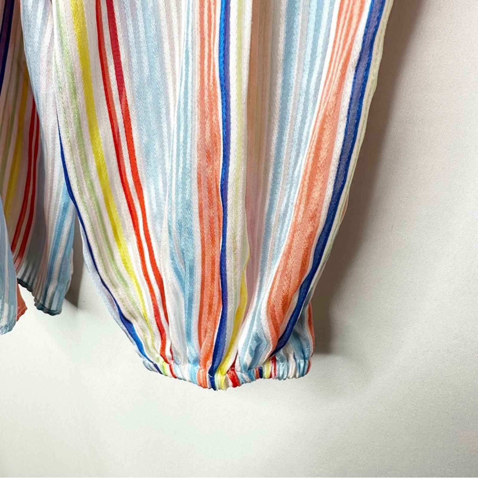 Tanya Taylor TANYA TAYLOR Illa Summer Stripe Top NWT in Size 0 Size XS / US 0-2 / IT 36-38 - 8 Thumbnail
