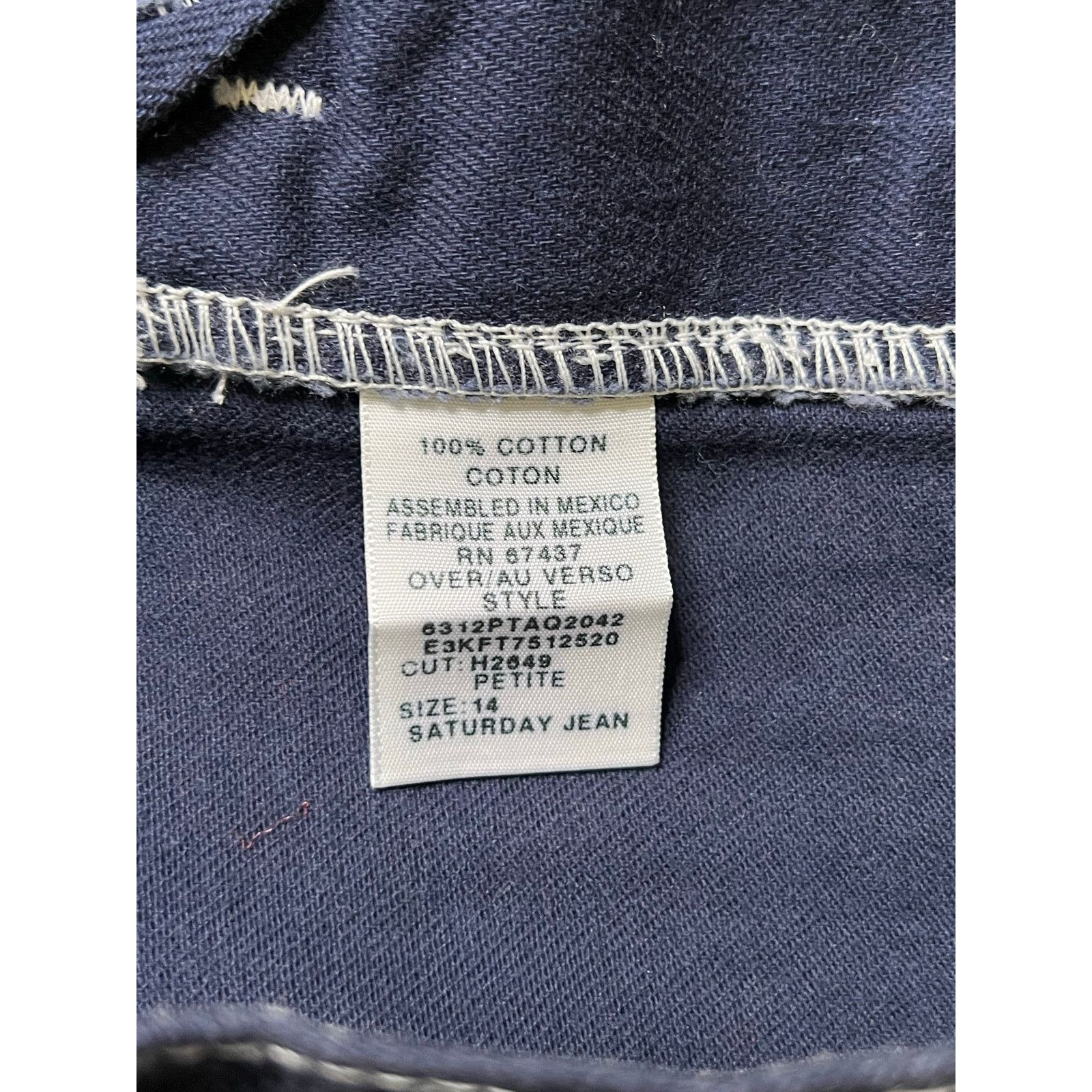 Vintage Polo Jeans Co. Ralph Lauren denim pants women Sz 14 35x27 Size 36" / US 14 / IT 50 - 4 Thumbnail