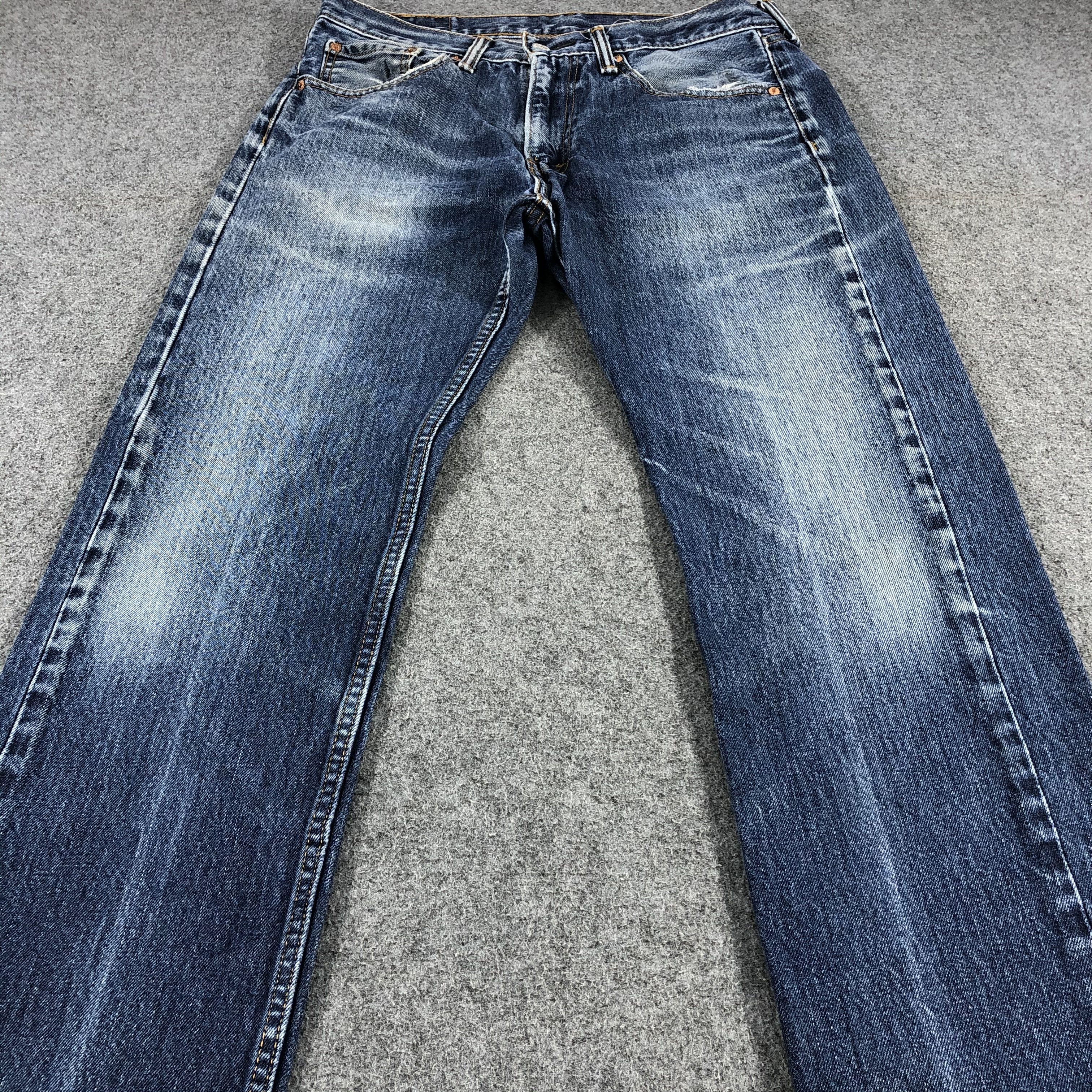 Levi's × Vintage Vintage Blue Wash Levis 505 Jeans-JM1108 Size US 32 / EU 48 - 3 Thumbnail