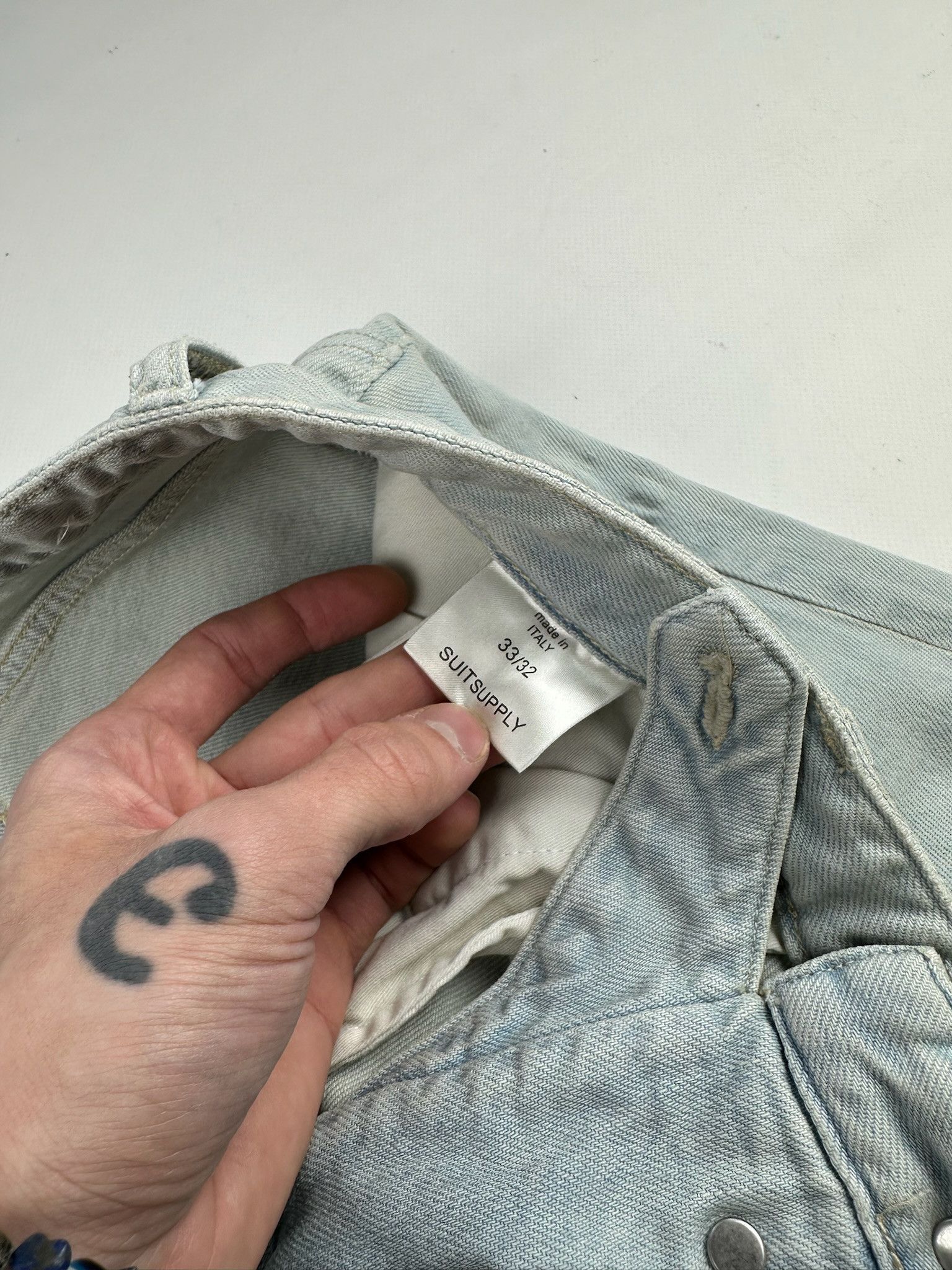 Suitsupply Suitsupply denim Italian premium jeans selvedge Size US 33 - 6 Thumbnail