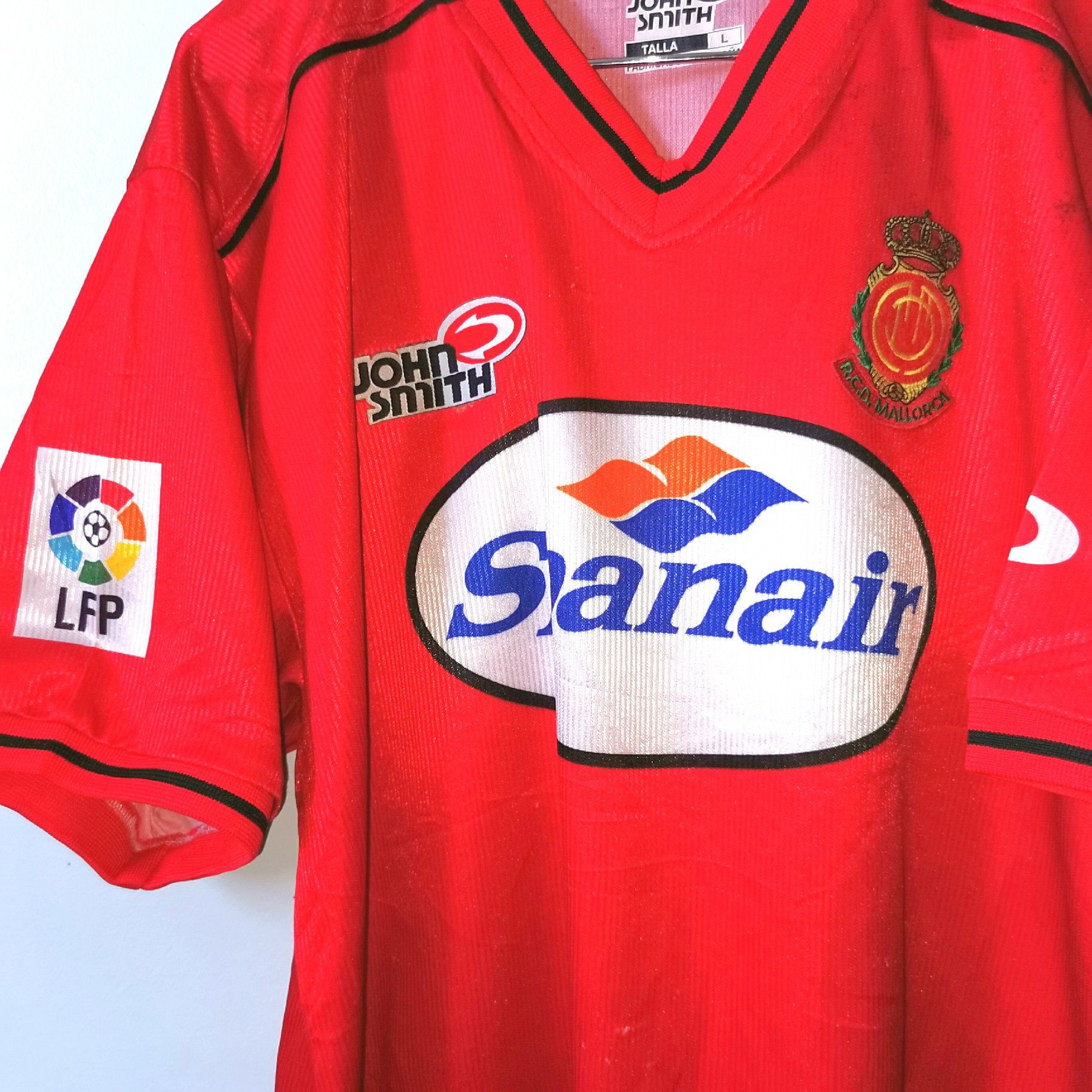 Other RCD REAL MALLORCA SPAIN 2000 2001 HOME SHIRT JERSEY Size US L / EU 52-54 / 3 - 3 Thumbnail