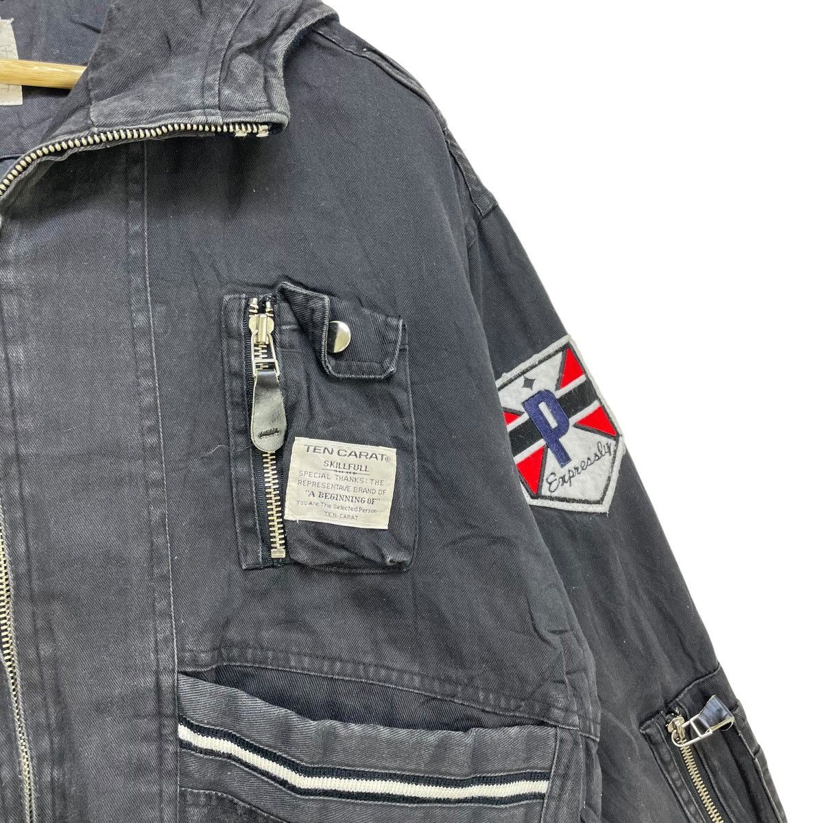 Issey Miyake × Japanese Brand Vintage Japanese Brand Ten Carat SkillFull Bomber Jacket Size US M / EU 48-50 / 2 - 6 Thumbnail