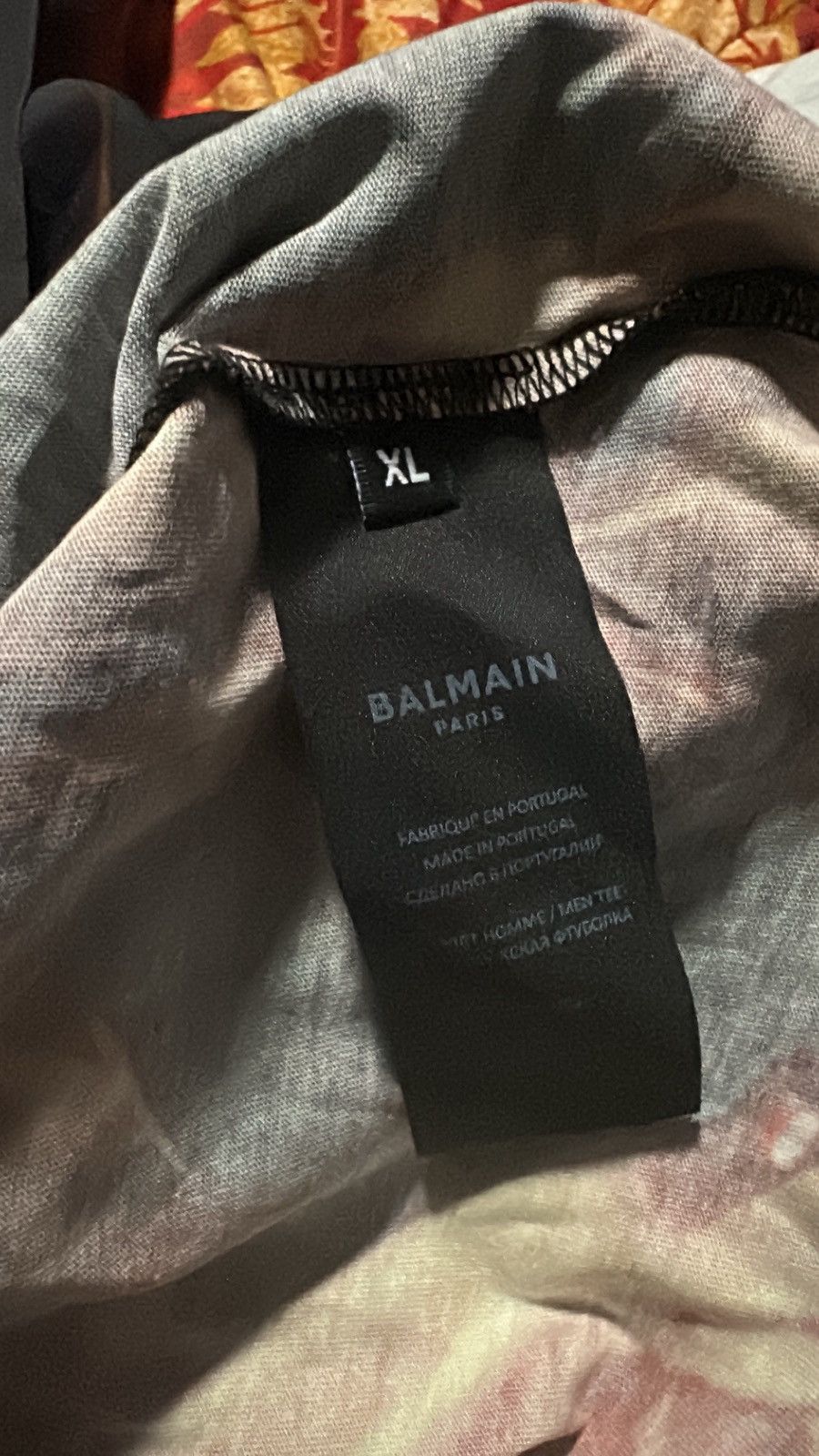 Balenciaga Balmain Flame tshirt Size US XL / EU 56 / 4 - 4 Thumbnail