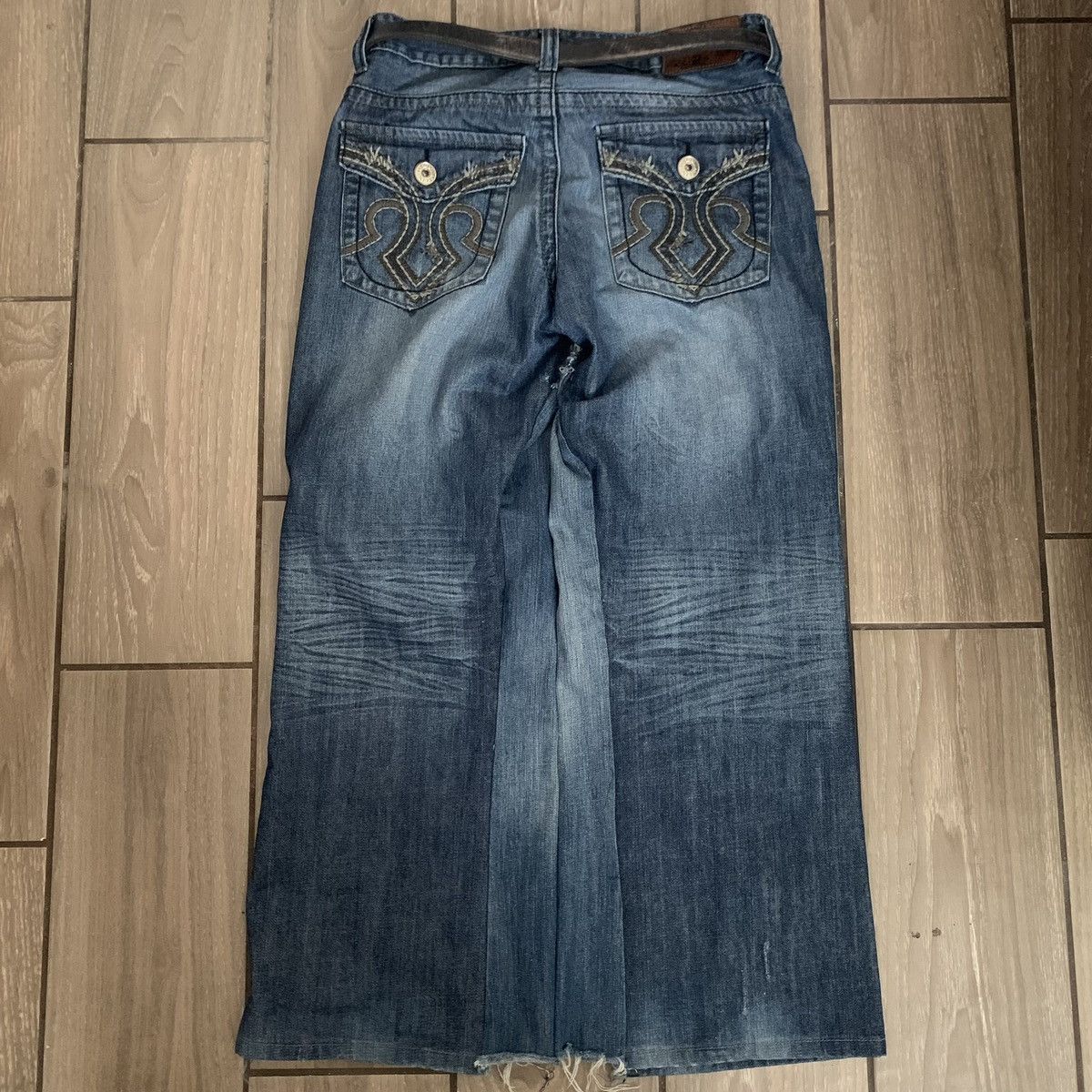 Hysteric Glamour × If Six Was Nine × Tornado Mart Beautiful custom flared helix jeans Size US 30 / EU 46 - 2 Thumbnail