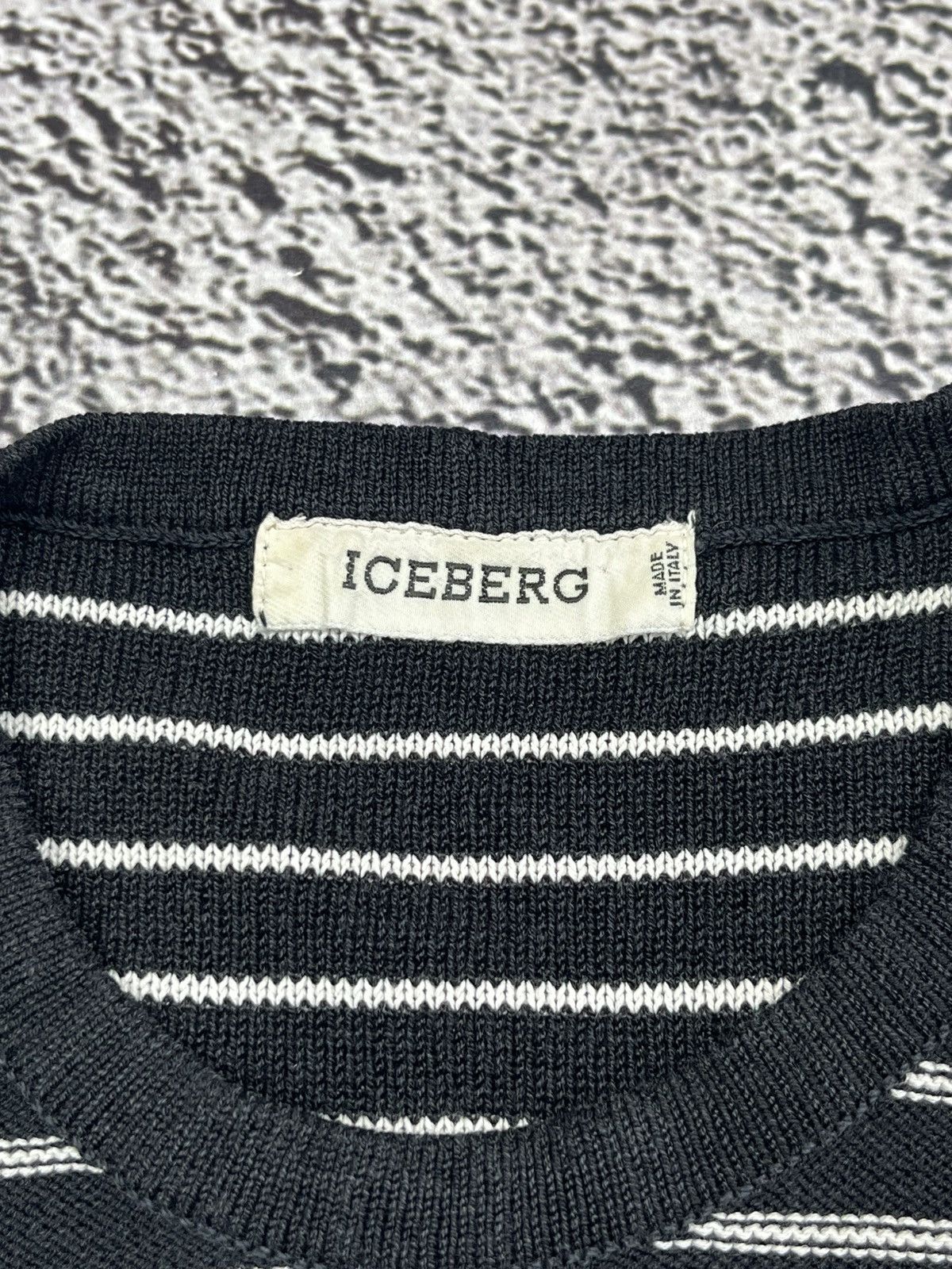 Iceberg ICEBERG FELIX KNITTED LONGSLEEVES UNISEX LIGHT SWEATER Size US S / EU 44-46 / 1 - 7 Thumbnail