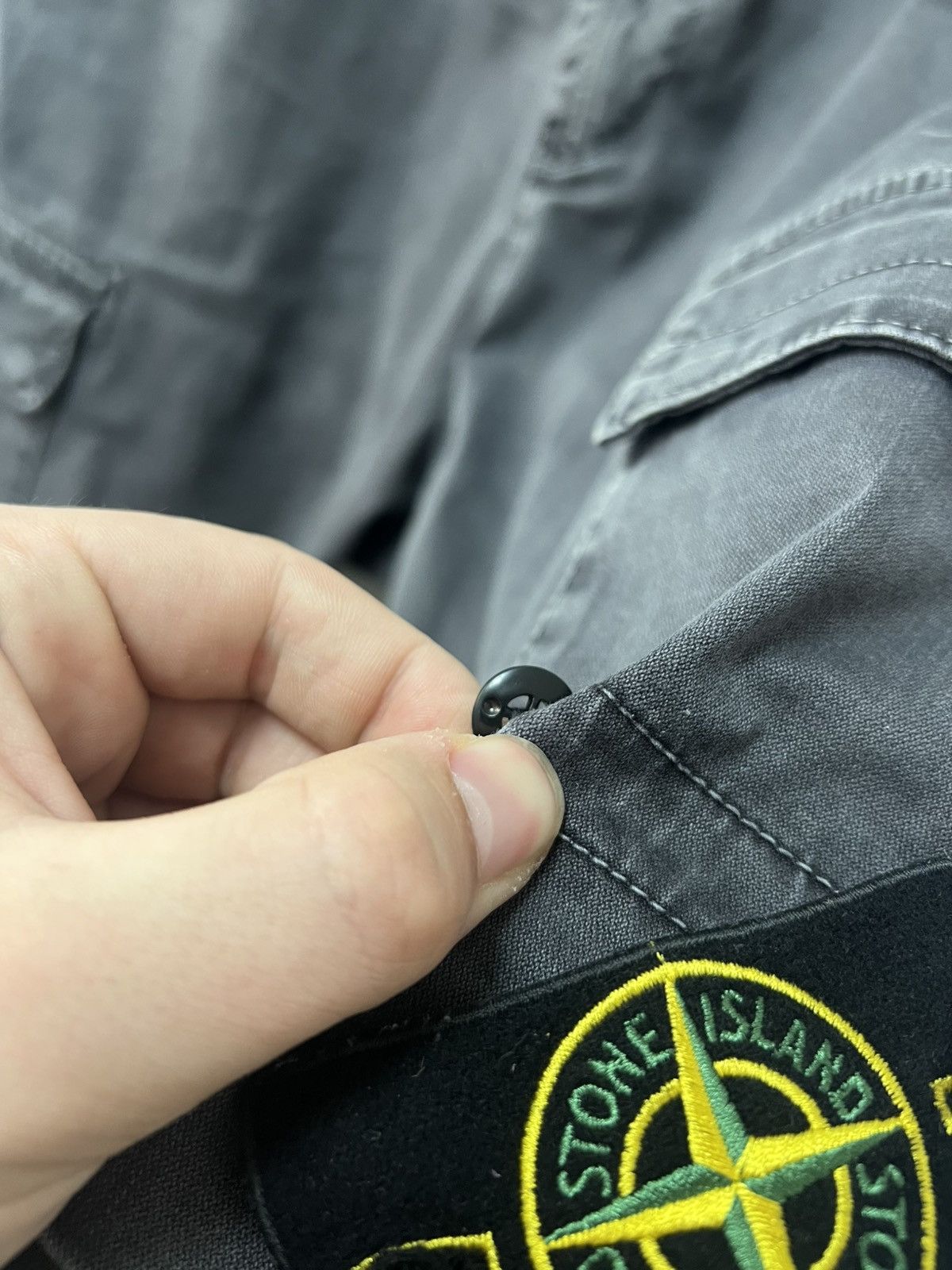Stone Island Stone Island Cargo Pants Gray Size 34 Mens Size US 34 / EU 50 - 12 Thumbnail