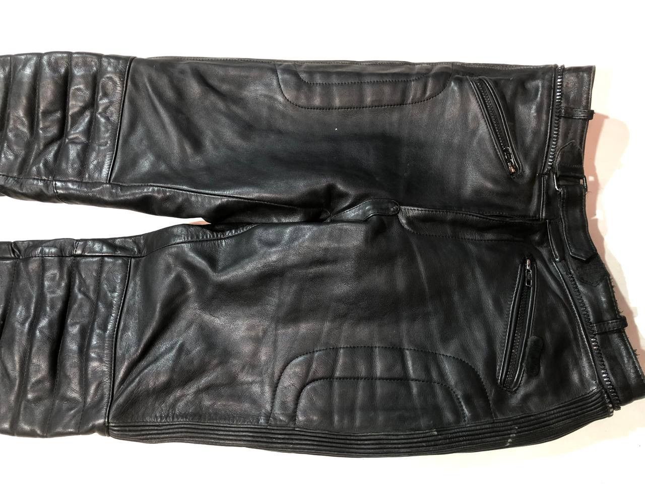 Vintage Raberg Vintage Moto Racing Leather Pants Size US 30 / EU 46 - 4 Thumbnail