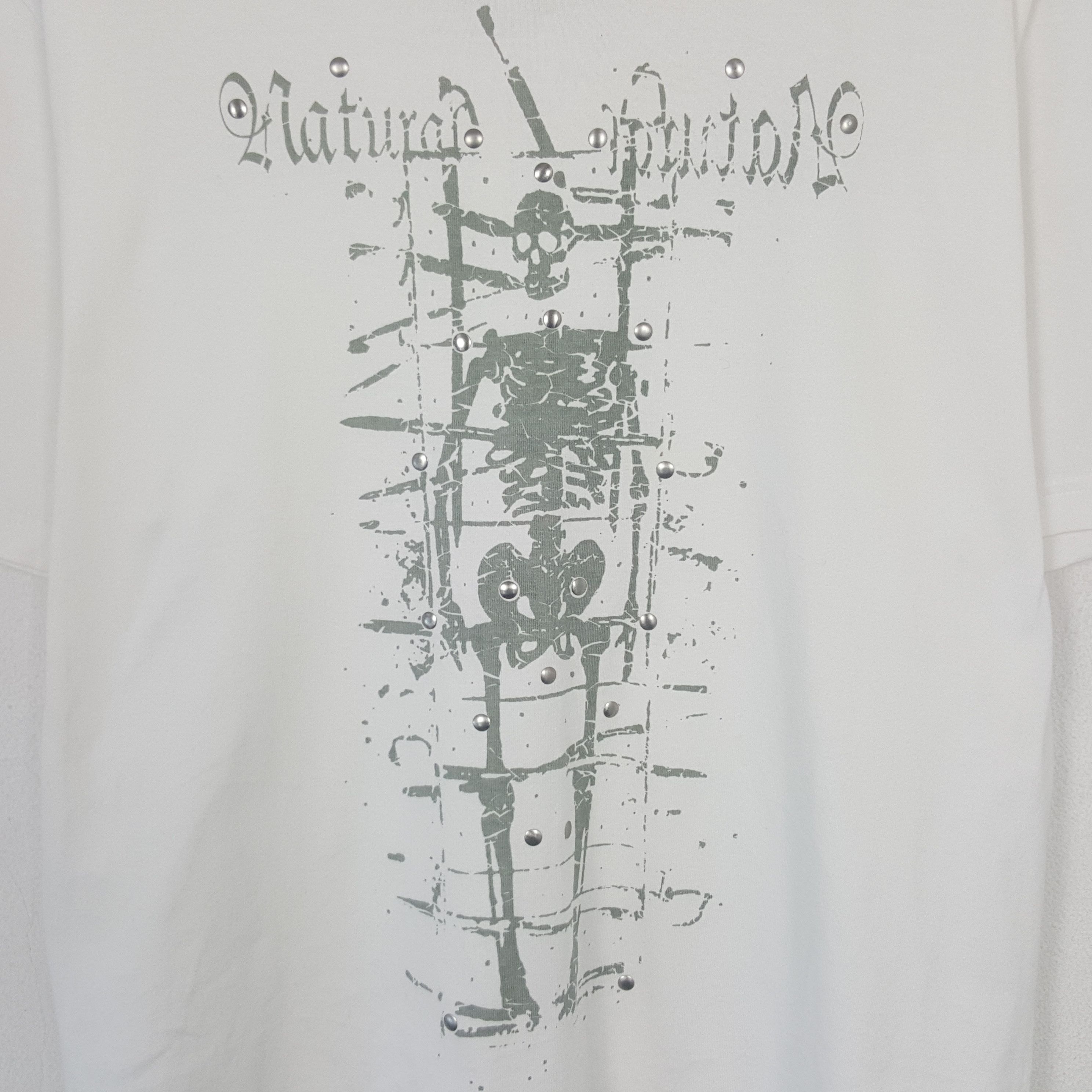 Other Vintage Natural Skeleton Tshirt Size US L / EU 52-54 / 3 - 2 Thumbnail