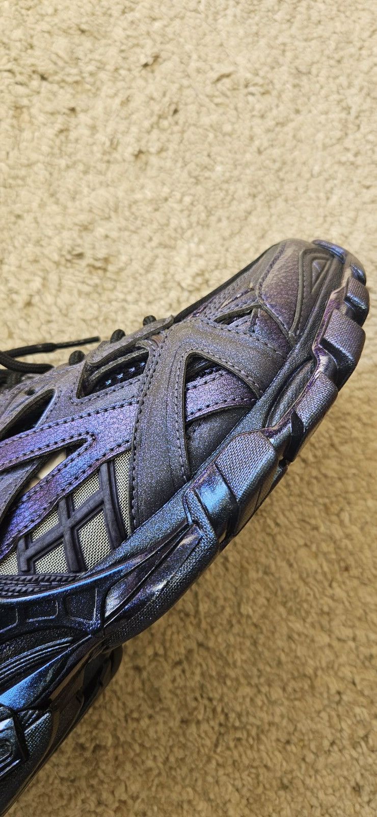 Balenciaga Balenciaga track 2 Metallic purple Size US 10 / IT 40 - 9 Thumbnail