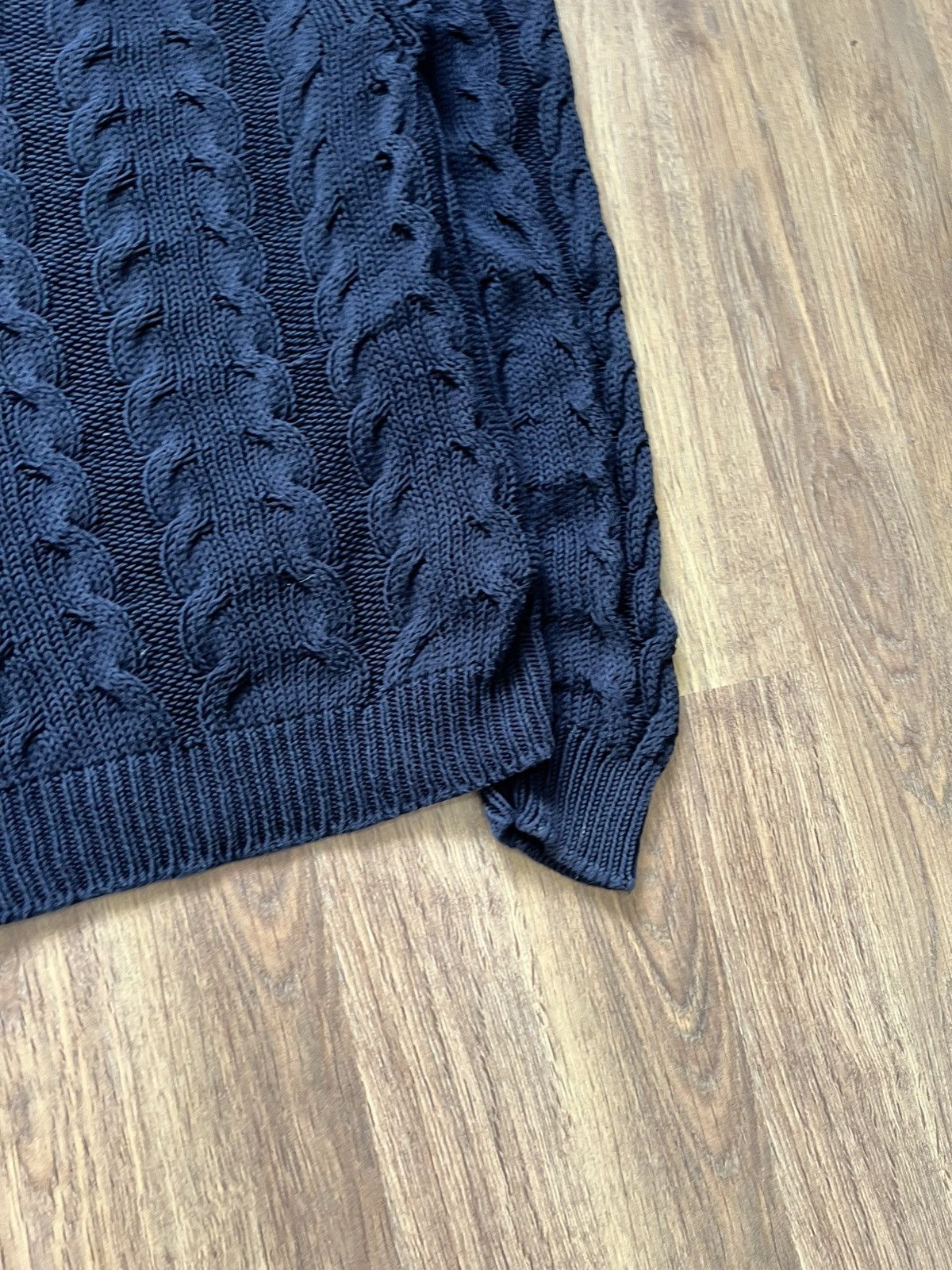 Ralph Lauren Purple Label Ralph Lauren Purple Label Cable Knit Sweater (Made in Italy) Size M / US 6-8 / IT 42-44 - 5 Thumbnail