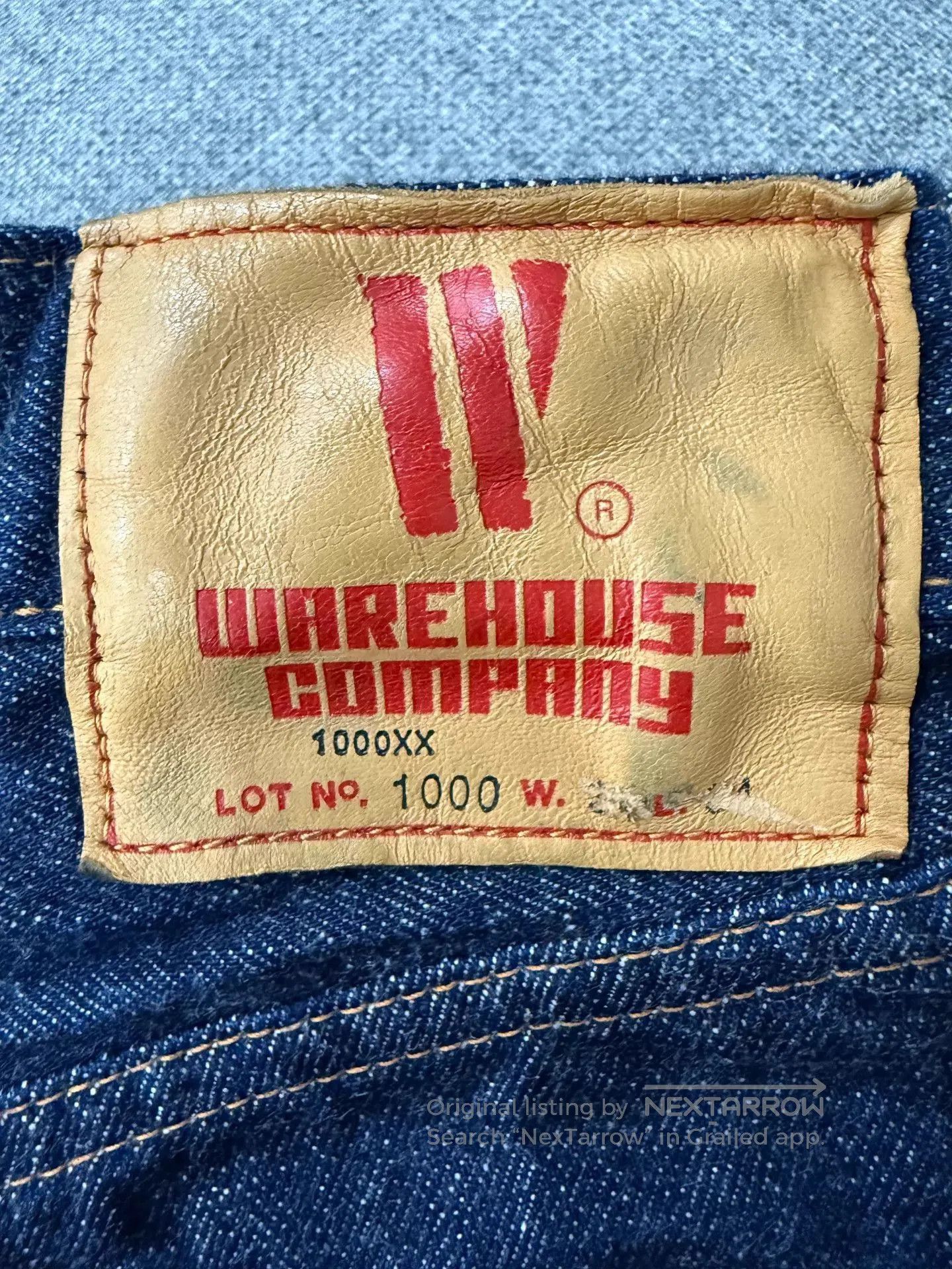 Warehouse Blue Denim Jeans . Size US 30 / EU 46 - 4 Thumbnail