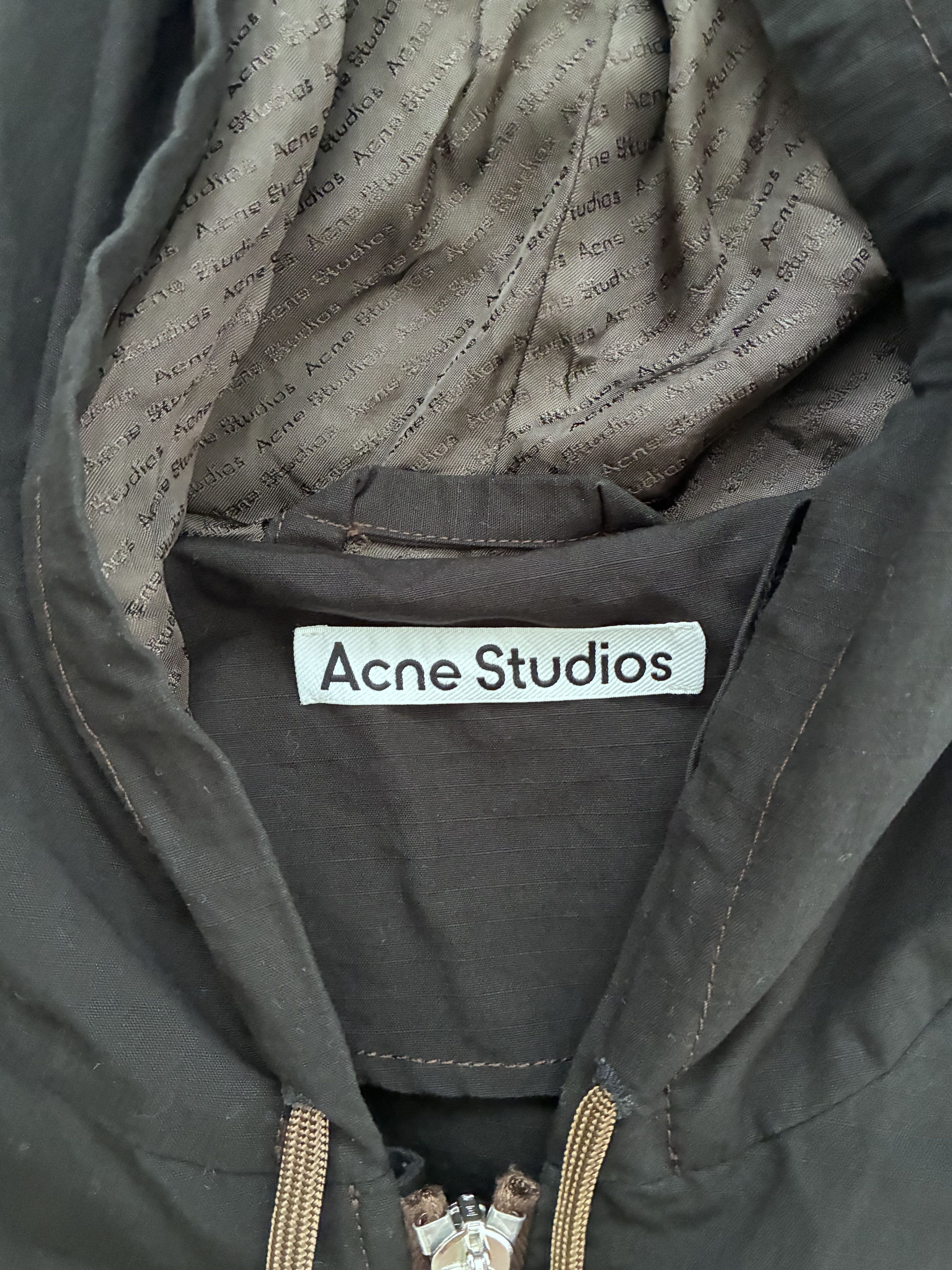 Acne Studios Archival Acne Studios "Tent" Hooded Parka Black SS17 Size US XL / EU 56 / 4 - 5 Thumbnail