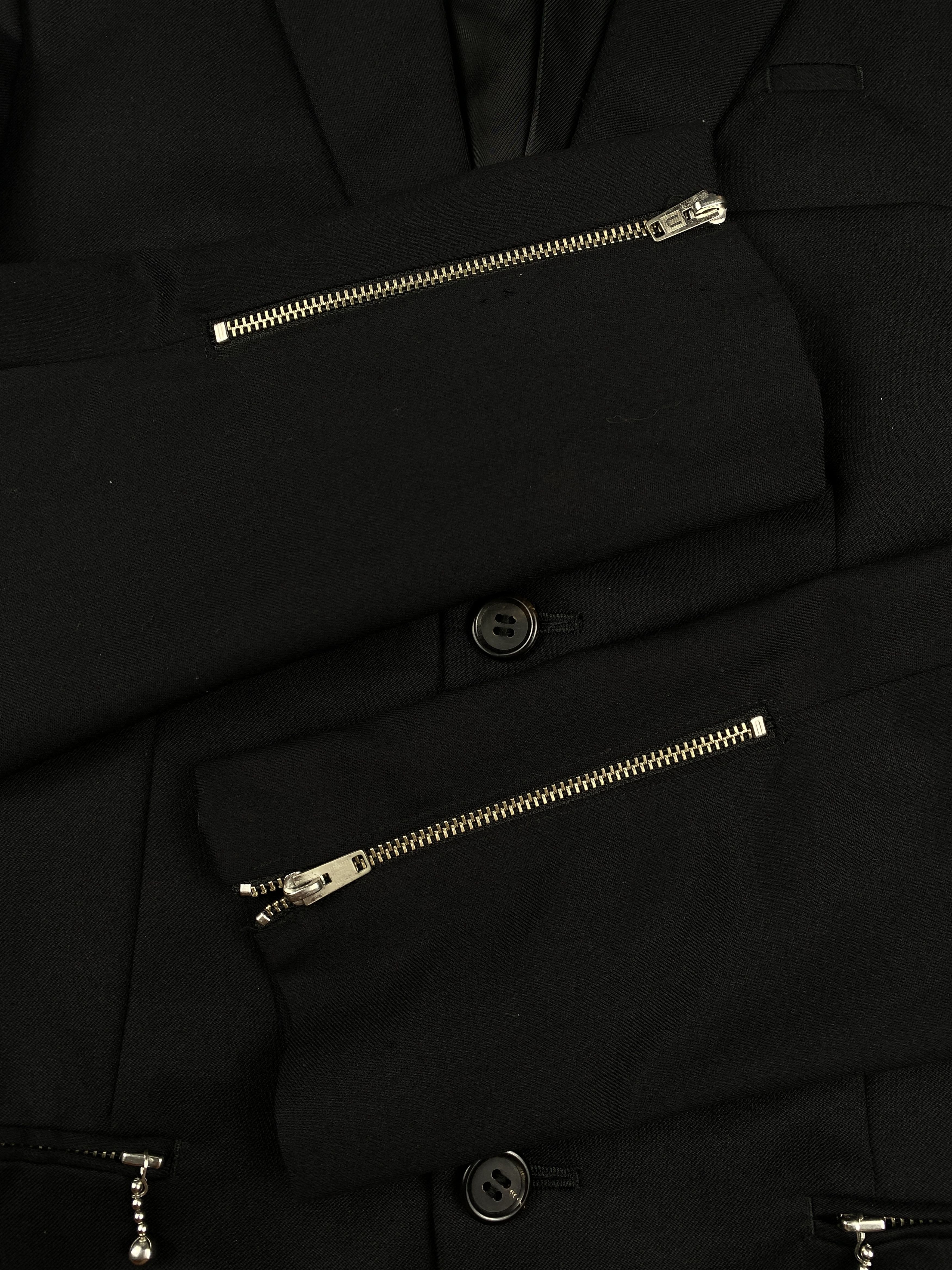 Undercover Undercoverism For Rebels Zip Pocket Blazer Jacket Size S / US 4 / IT 40 - 10 Thumbnail