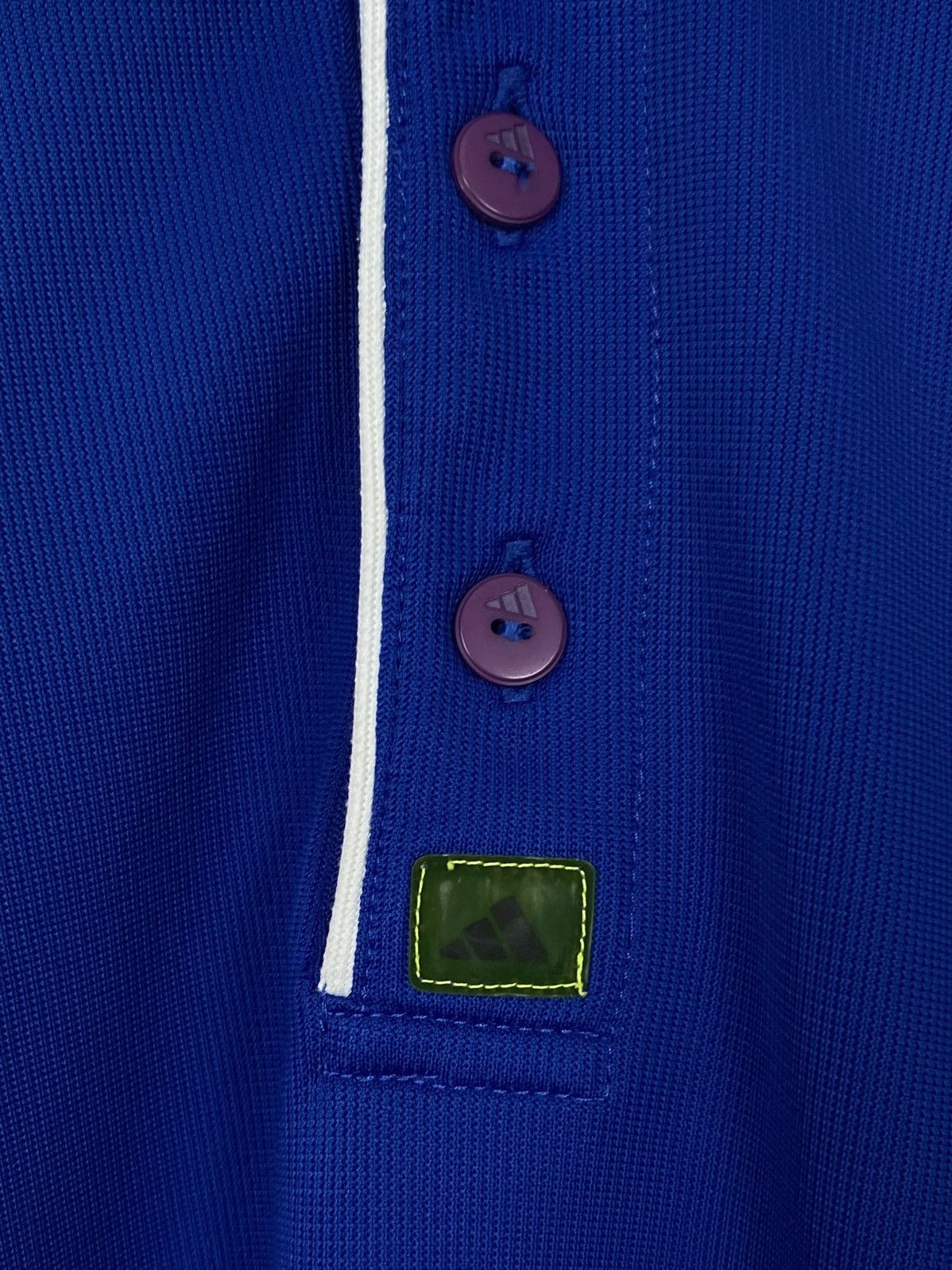 Adidas Vintage Adidas Equipment Polo Shirt Size XL Classic Blue Top Size US XL / EU 56 / 4 - 3 Thumbnail