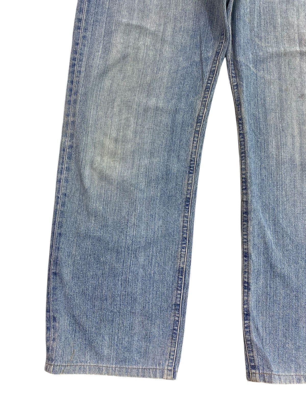 Uniqlo Uniqlo Faded Blue Wash Ripped Style Loose Jeans Size US 36 / EU 52 - 5 Thumbnail