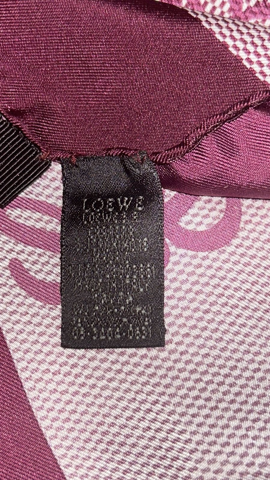 Loewe Loewe Silk Scarf Size ONE SIZE - 5 Thumbnail