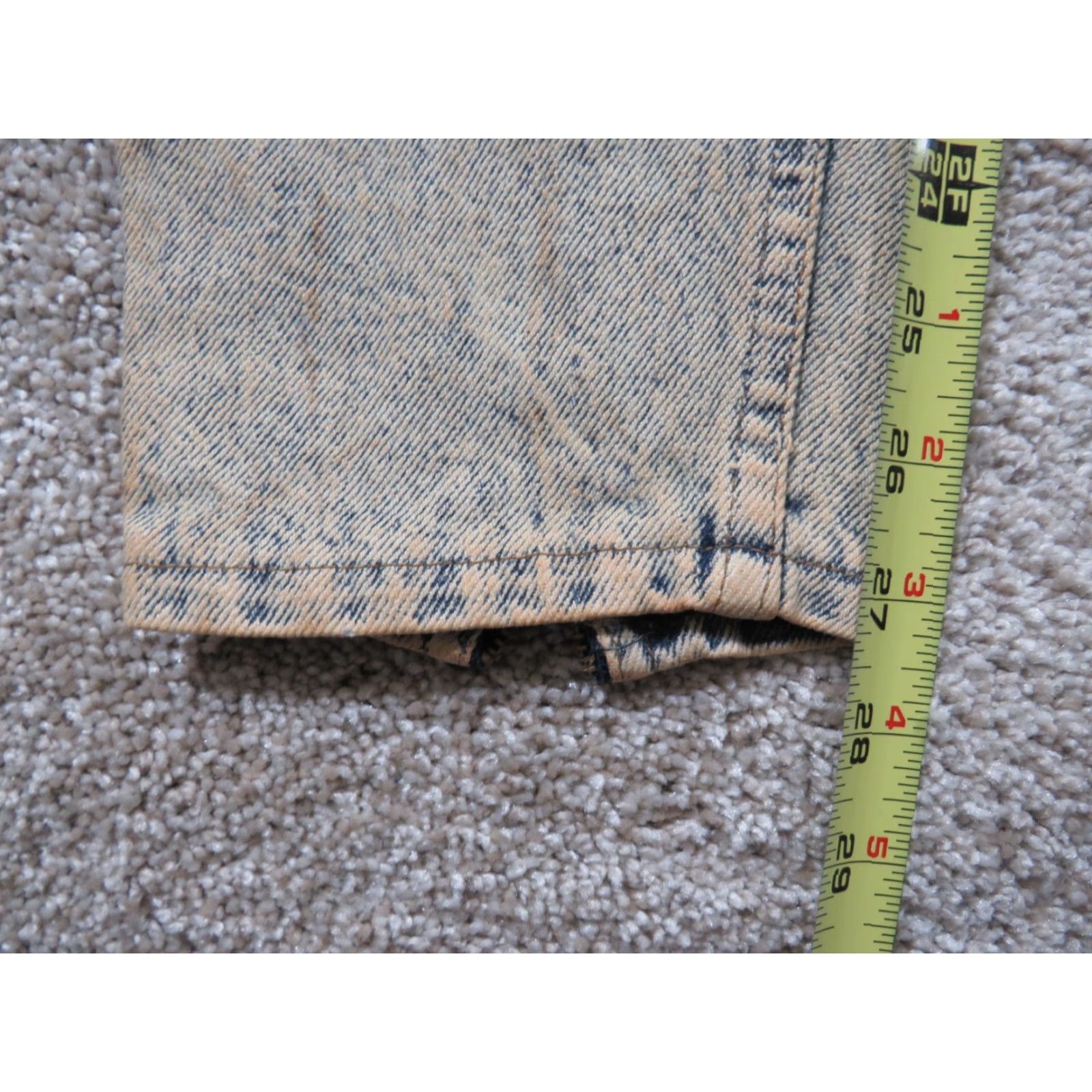 Jordache VTG Jordache Jeans Denim USA Ladies Misses 9 26X27 High Waist Acid wash Blue 1980s Disco Womens Size 26" / US 2 / IT 38 - 5 Thumbnail